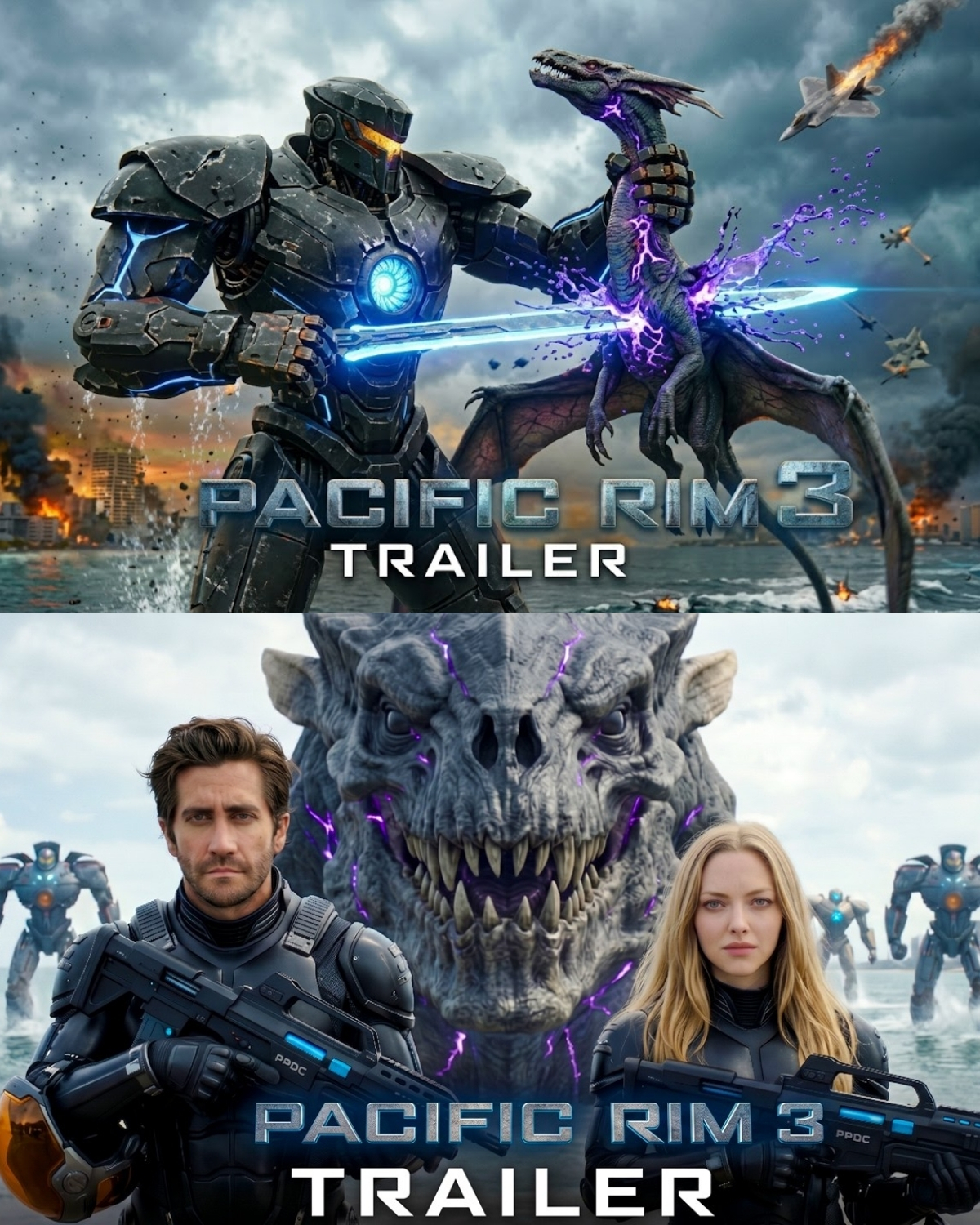 ¡Alerta de impacto mundial! Se acaba de lanzar el espectacular tráiler conceptual de “Pacific Rim: New Blood” (2026) y las redes sociales han entrado en un colapso absoluto.