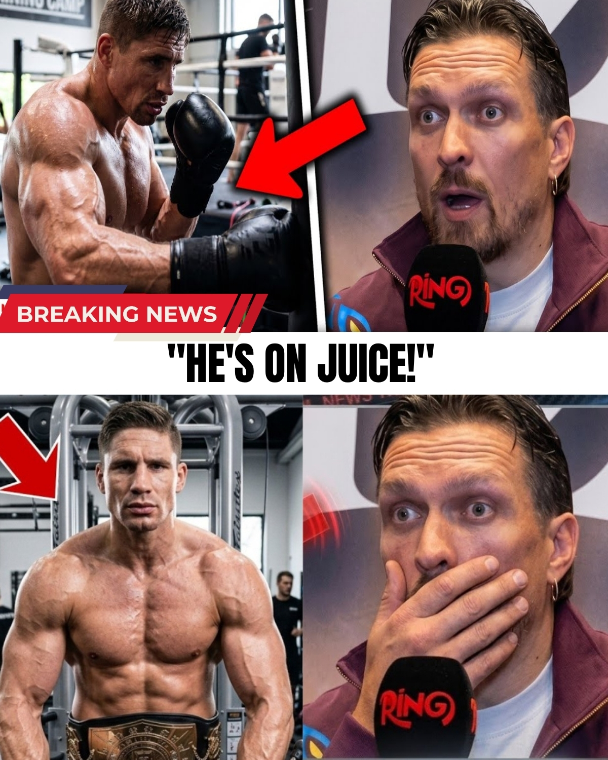 The combat sports world is in an absolute state of shock! ๐ฅ Heavyweight king Oleksandr Usyk just dropped a devastating bombshell, publicly accusing kickboxing legend Rico Verhoeven of using illegal performance-enhancing drugs!