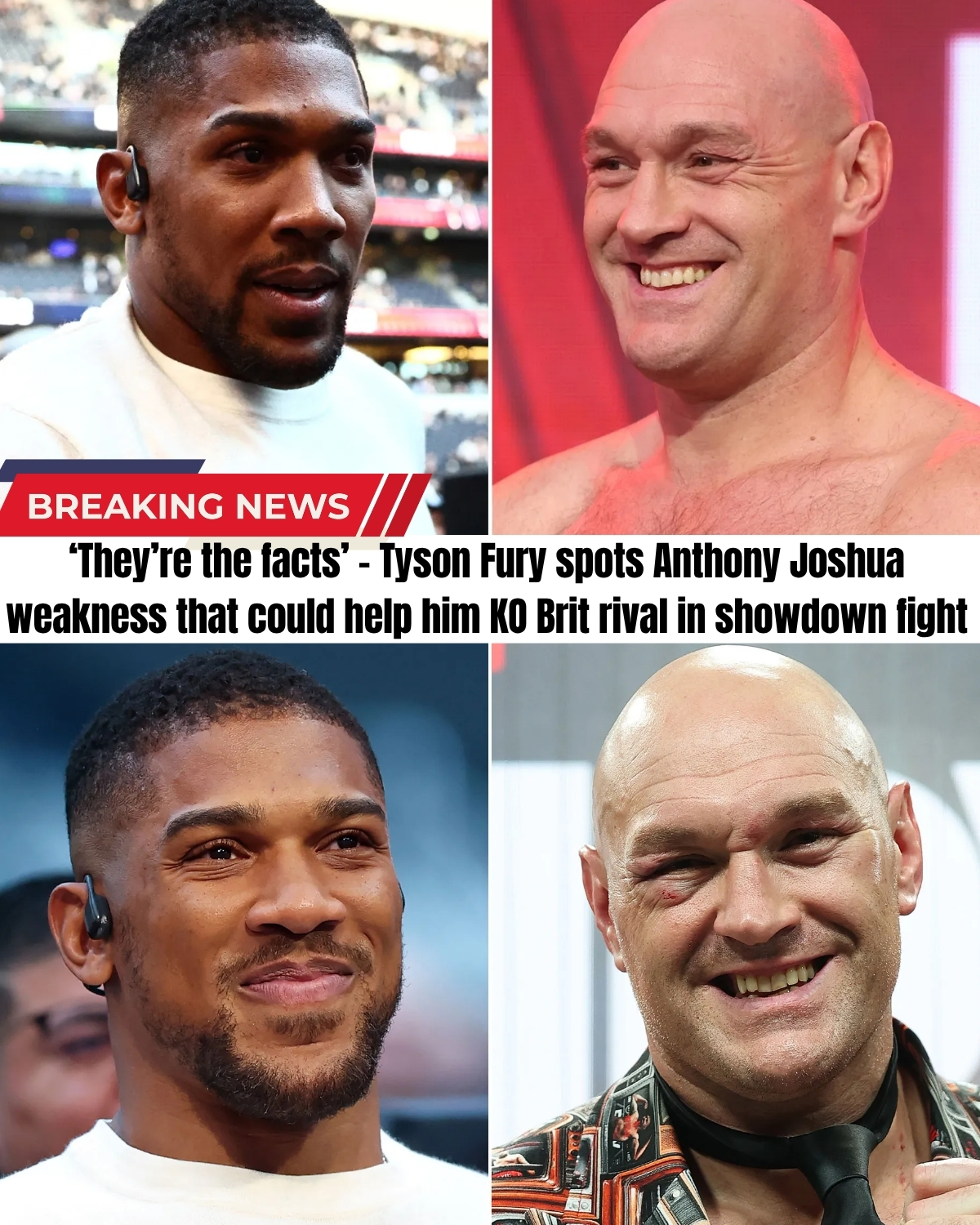 After Daniel Duboisโ legendary win over Wardley, Tyson Fury just went NUCLEAR! ๐ฃ Heโs exposing the “ugly truth” about AJโs chin that nobody wants to talk about. ๐ฑ While warriors like Miller and Usyk stood their ground, Fury pointed out exactly how many times AJ hit the canvas…