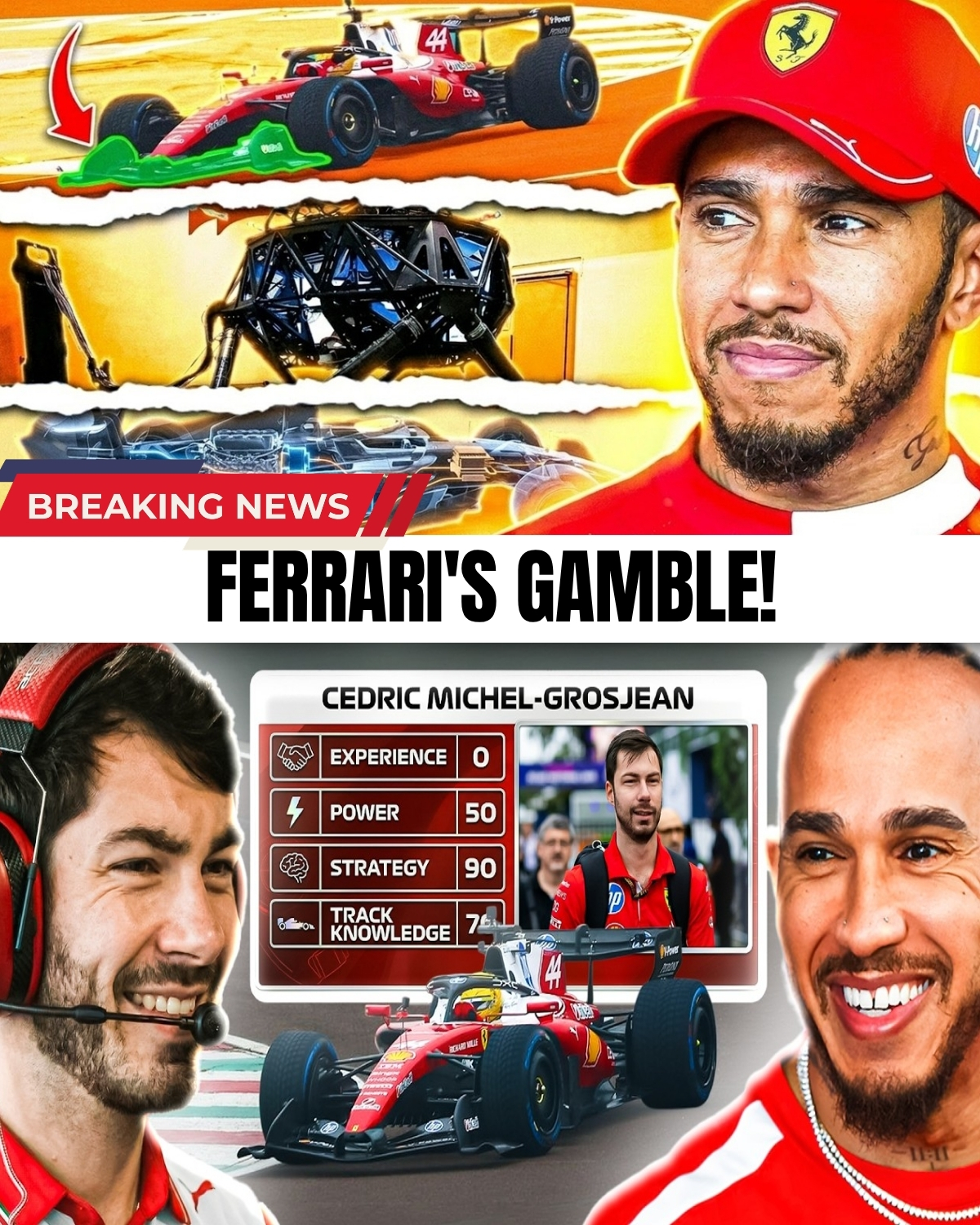Maranello is in absolute meltdown! 📉 Leaked reports reveal Lewis Hamilton held an emergency meeting with top Ferrari bosses to completely rewrite their 2026 strategy!