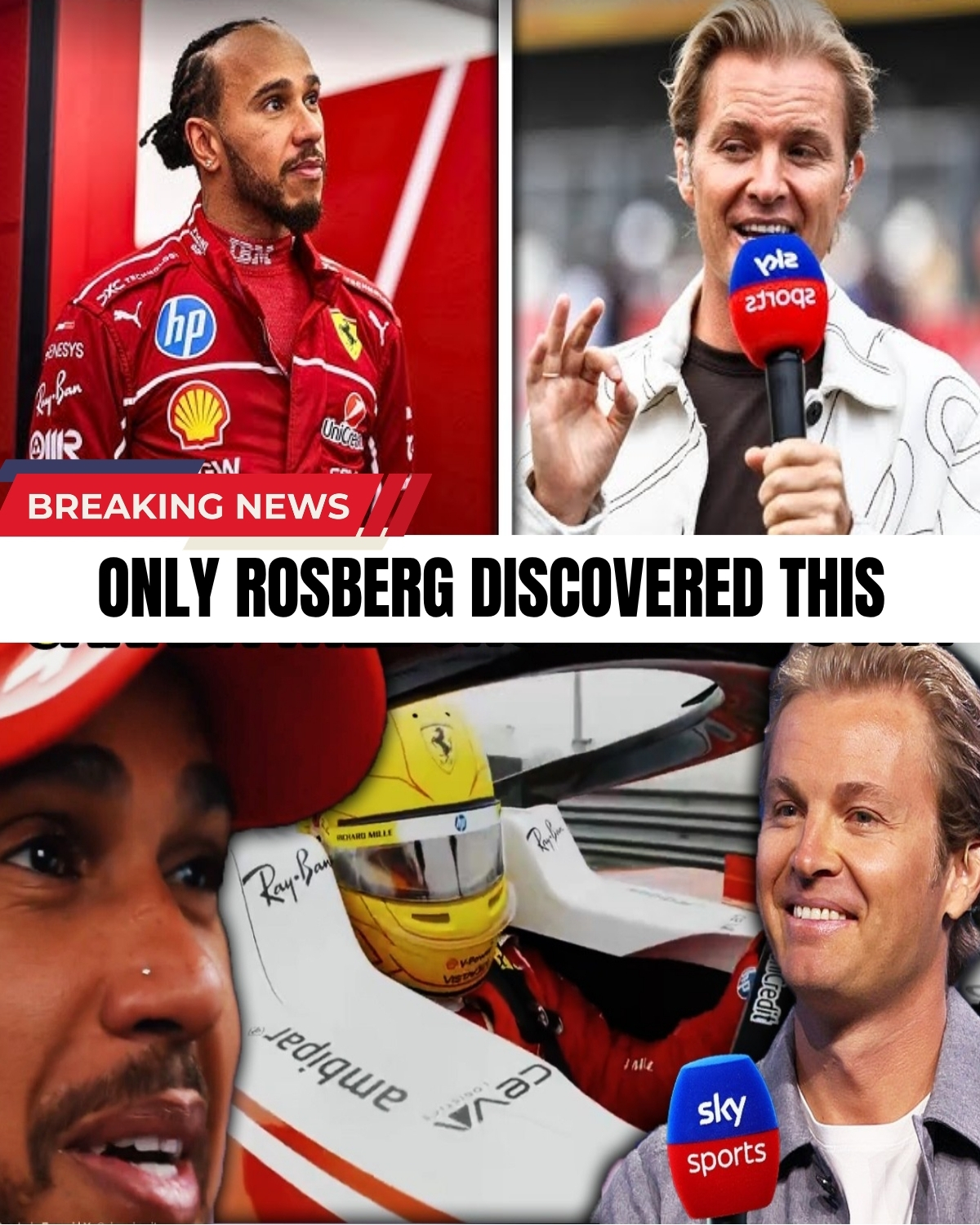 The bitterest feud in F1 history has just exploded back to life! 💣 With Nico Rosberg holding the championship crown, Lewis Hamilton is heading into the brutal Circuit Gilles Villeneuve with everything to lose.