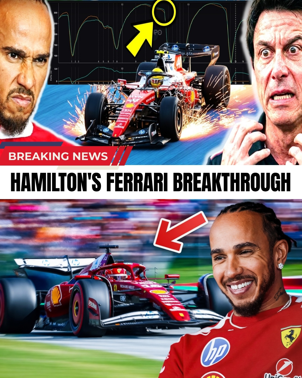 The F1 paddock is in absolute CHAOS! 🤯 Ferrari just unleashed a terrifying new SF-26 modification that has completely stunned the grid. Mercedes is officially in full meltdown mode, scrambling round-the-clock to survive the incoming threat!