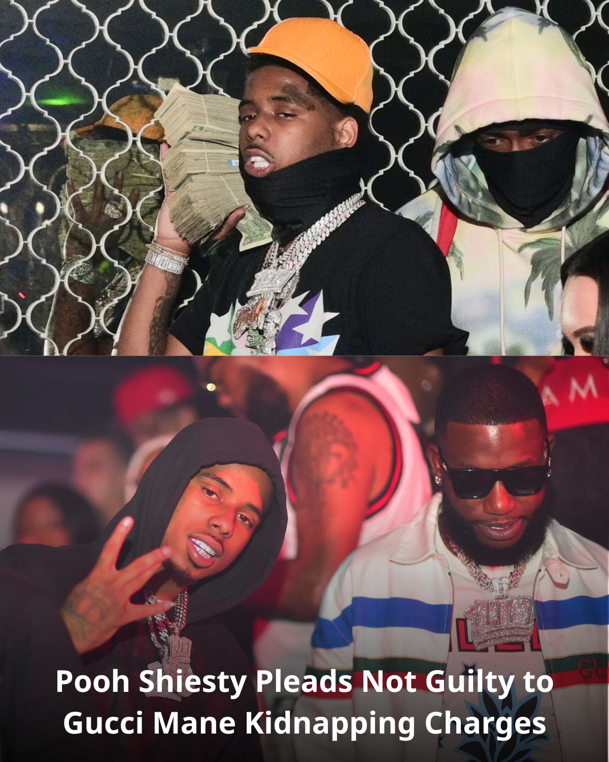 Pooh Shiesty Pleads Not Guilty to Gucci Mane Kidnapping Charges