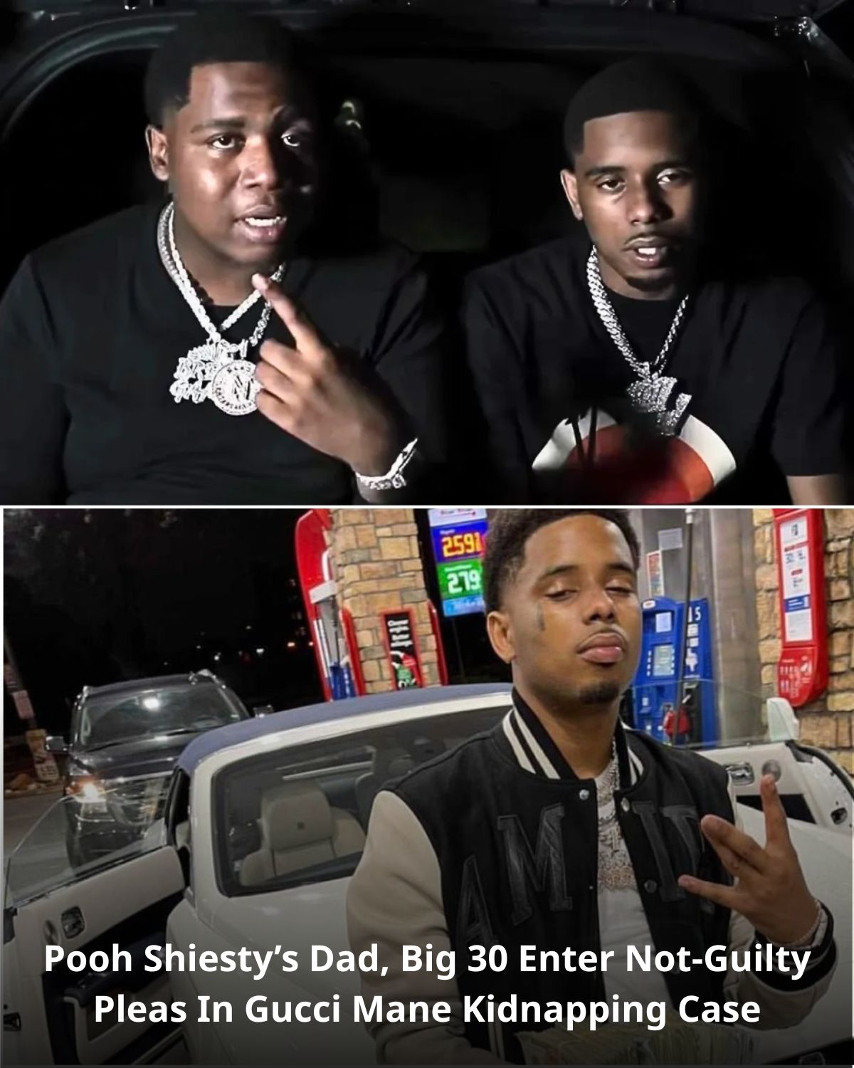 Pooh Shiesty’s Dad, Big 30 Enter Not-Guilty Pleas In Gucci Mane Kidnapping Case
