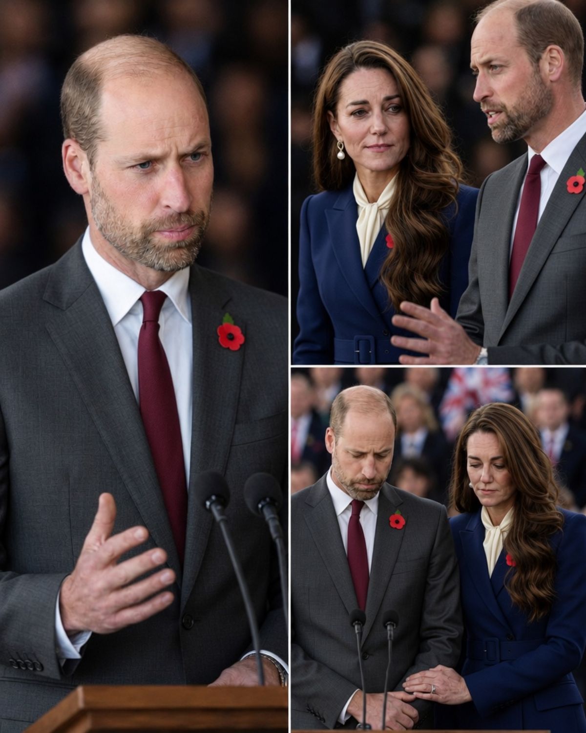 Britain fell silent when Prince William unexpectedly returned to the spotlight during one of the nation’s most emotional moments…