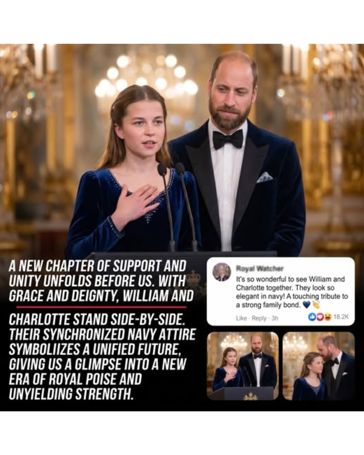Last night, the world witnessed a royal moment that felt far more personal than ceremonial. Catherine, Princess of Wales, standing with…