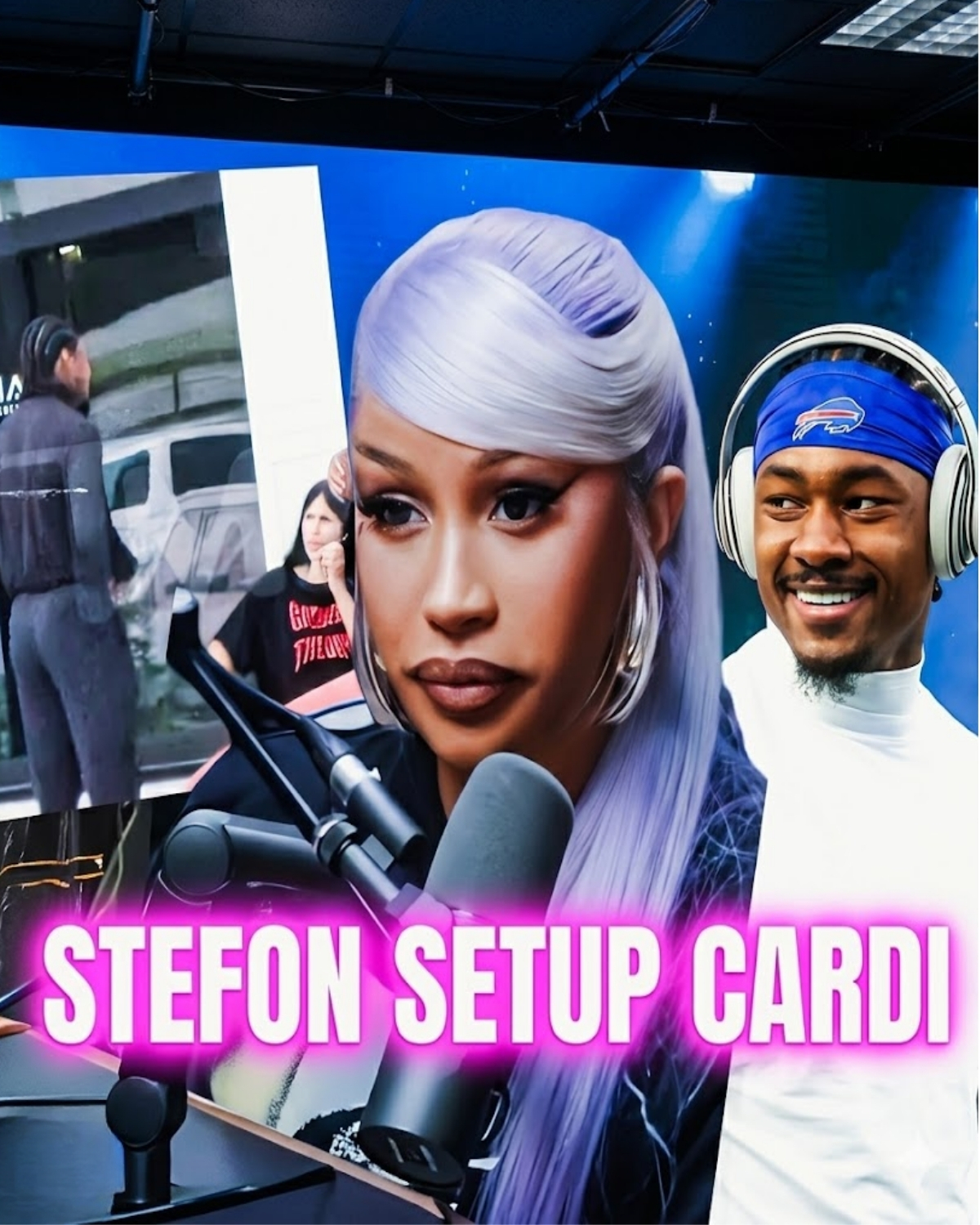 Spotted screaming at NFL star Stefon Diggs outside a coffee shop, things got completely out of hand! 🛑 Video caught Cardi losing her cool while Stefon stood dead silent…
