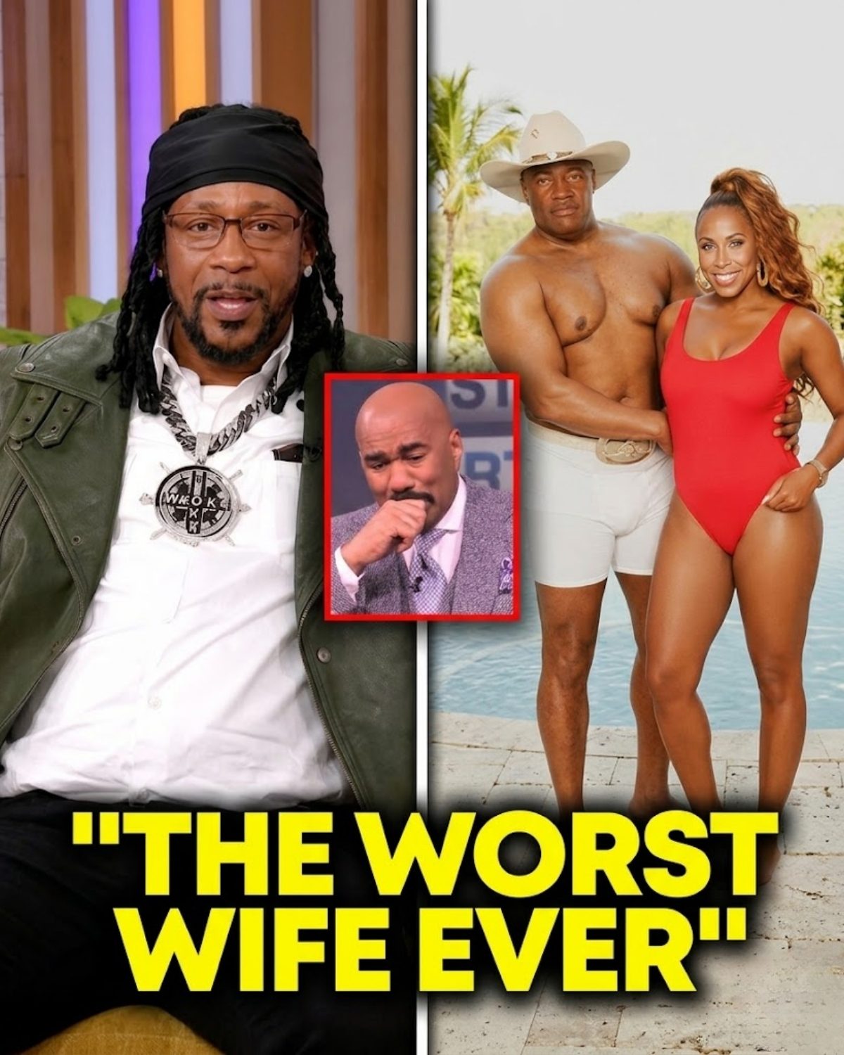 Katt Williams just opened a Pandoraโs box, and the spotlight is turning directly onto Steve and Marjorie Harvey! ๐ฑ For years, theyโve been entertainment royalty, but a wild look back at their hidden history is breaking the internet.