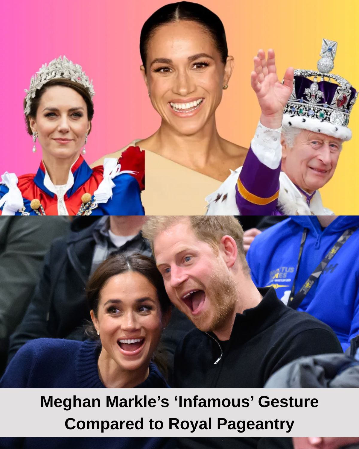 Meghan Markle’s ‘Infamous’ Gesture Compared to Royal Pageantry