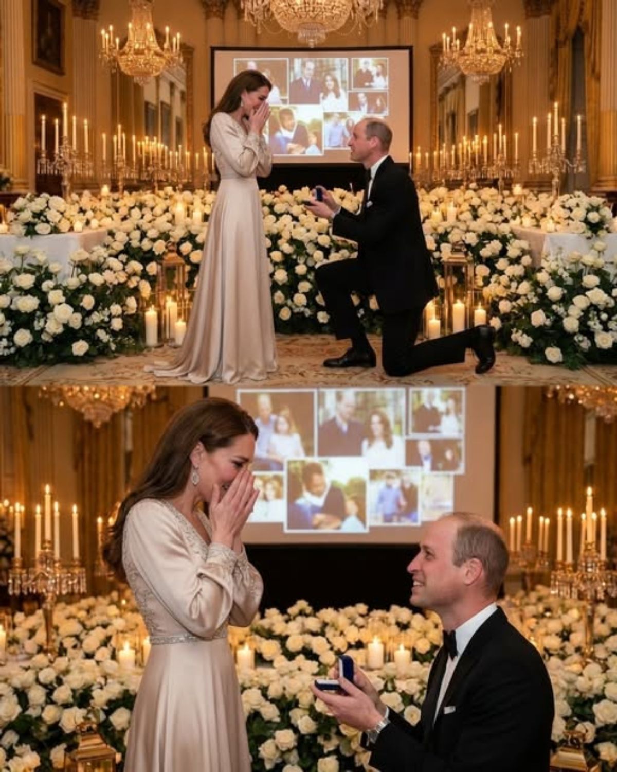 HE GOT DOWN ON ONE KNEE… AGAIN! On their 15th wedding anniversary, a deeply emotional moment reportedly…