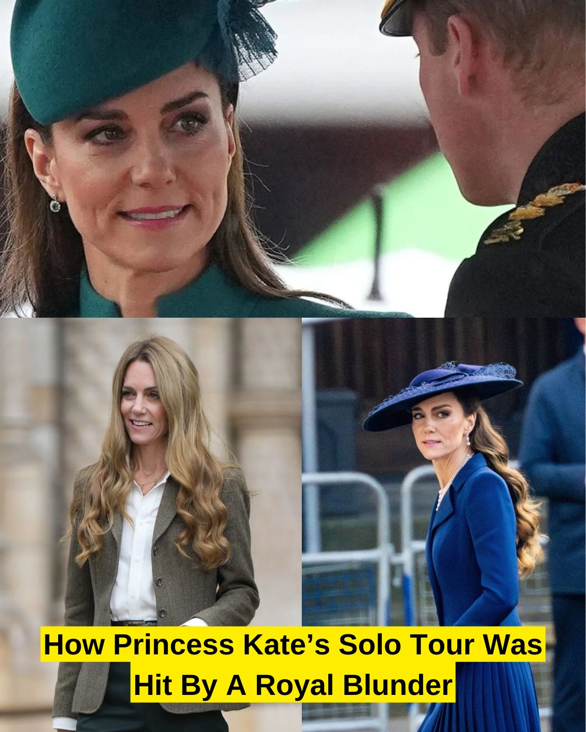 How Princess Kate’s Solo Tour Was Hit By A Royal Blunder