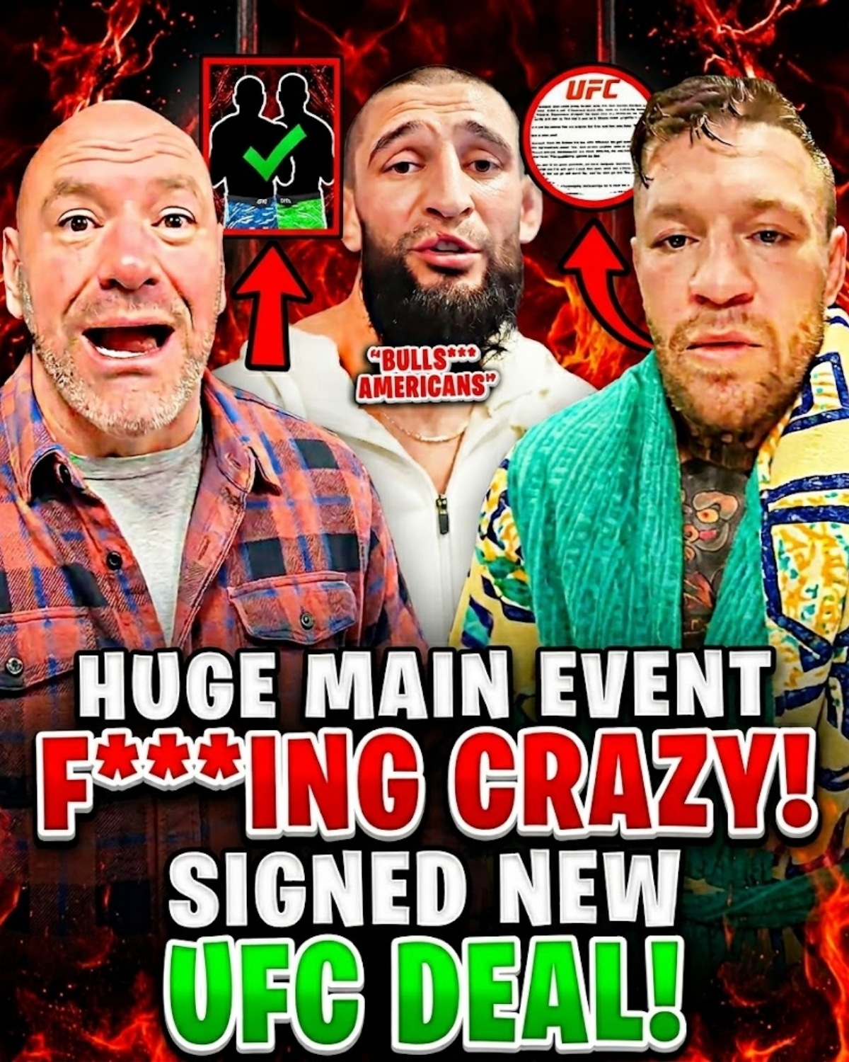 The UFC has just been flipped totally upside down! 🥊 Boss Dana White late last night officially confirmed the “Notorious” Conor McGregor has signed a massive multi-fight contract for the biggest return in history!