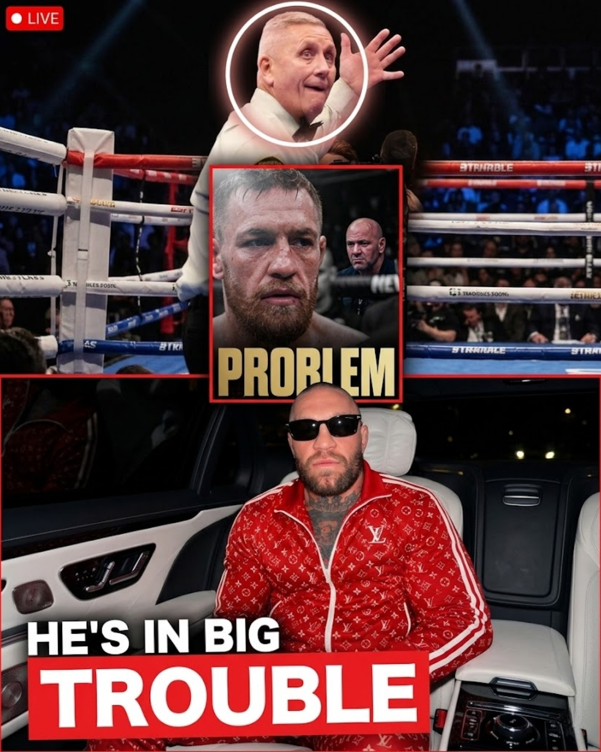 Absolute corruption in the ring! 🥊 A rigged, premature referee stoppage just robbed Jermaine Franklin of a historic night against Oleksandr Usyk, triggering a massive stadium riot!
