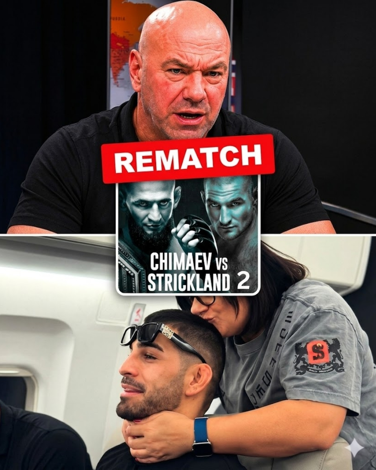 The UFC has just been set ablaze! 🥊 Boss Dana White has officially locked in the explosive, controversial rematch between undefeated monster Khamzat Chimaev and Sean Strickland to settle their unfinished business!