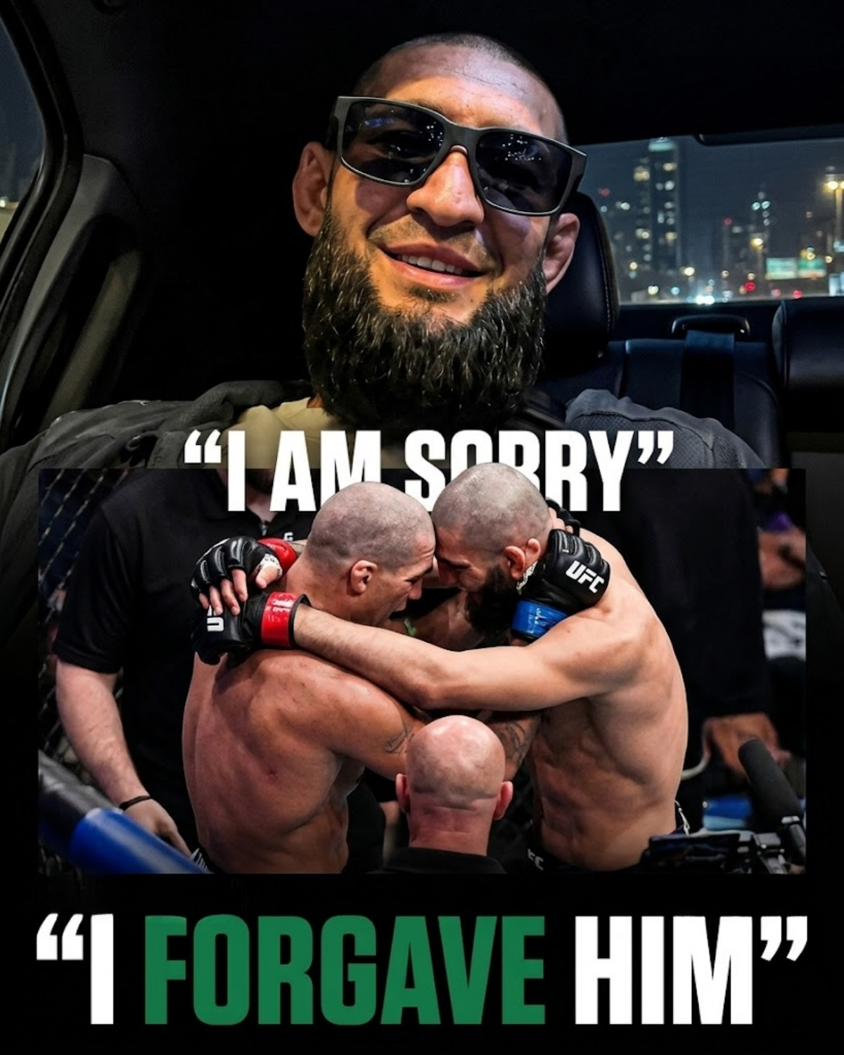 The MMA world is in absolute chaos! ๐ฑ After their brutal war at UFC 328, everyone is furious that Khamzat Chimaev shook hands with his bitter rival Sean Strickland.