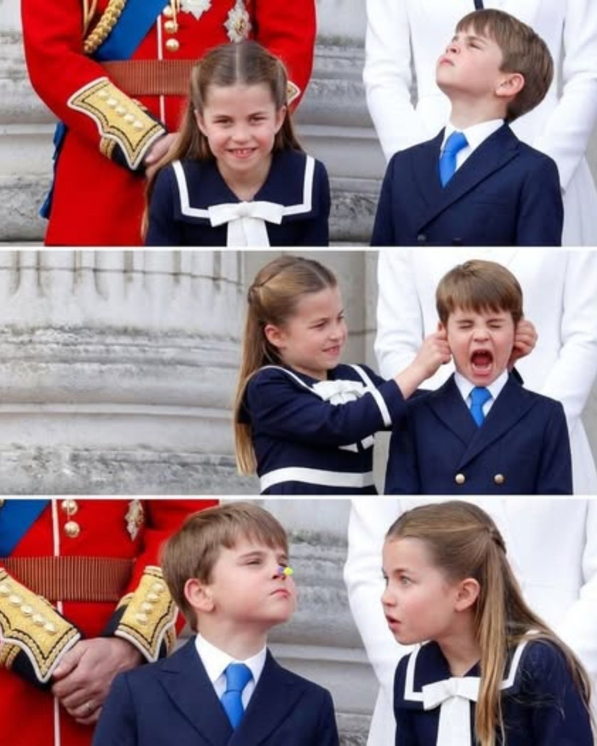Prince Louis just got totally outplayed! Charlotte is clearly running the show at the palace…
