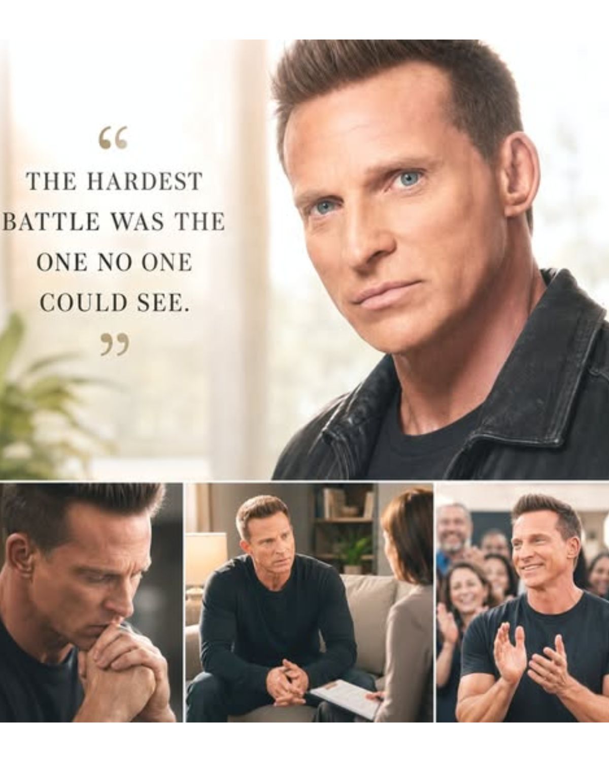 Steve Burton shocked everyone by disclosing that he required mental health assistance to overcome the effects of his role, describing it as the most traumatic experience of his life.