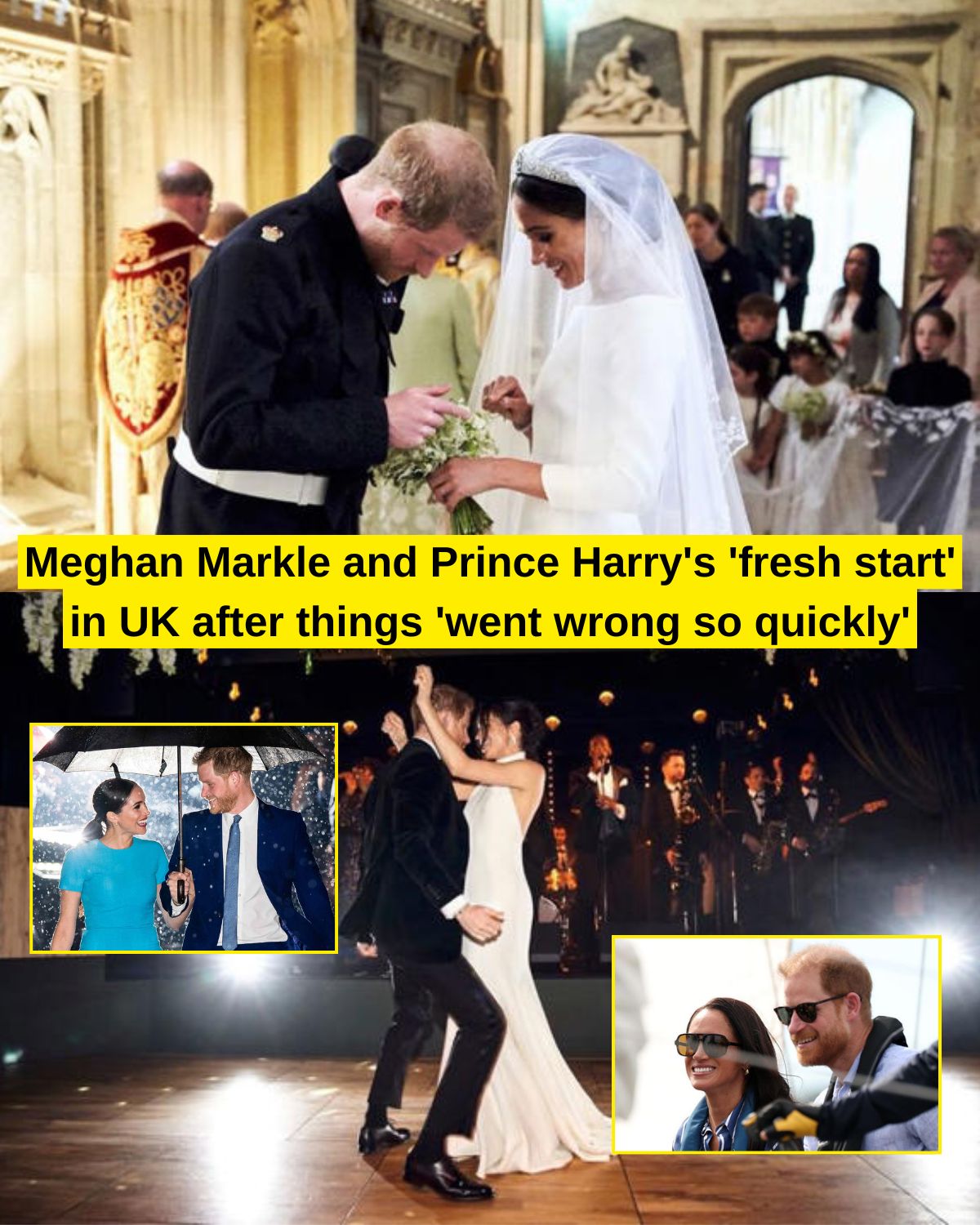 Meghan Markle and Prince Harry’s ‘fresh start’ in UK after things ‘went wrong so quickly’