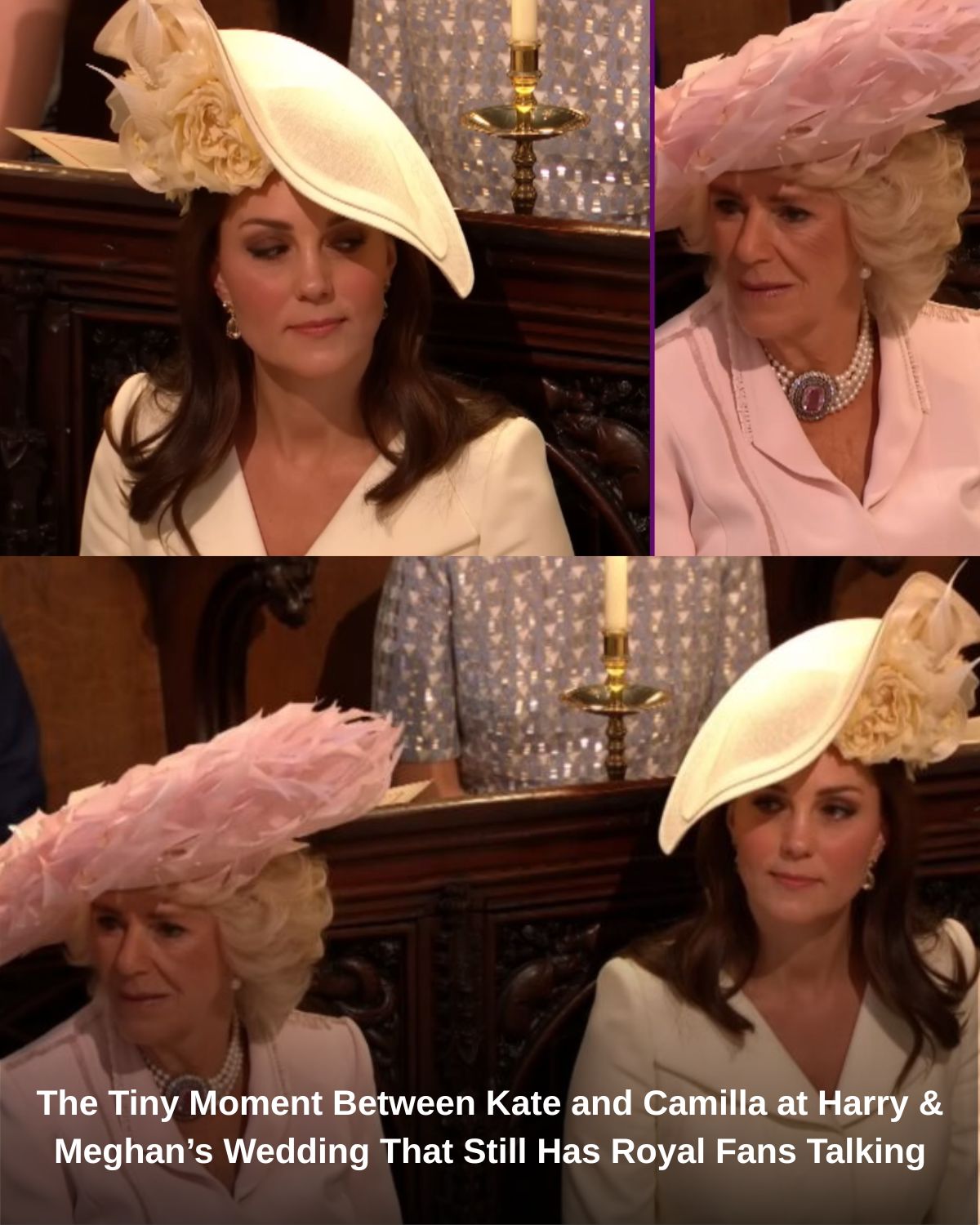 “They Couldn’t Even Look at Each Other”: The Tiny Moment Between Kate and Camilla at Harry & Meghan’s Wedding That Still Has Royal Fans Talking