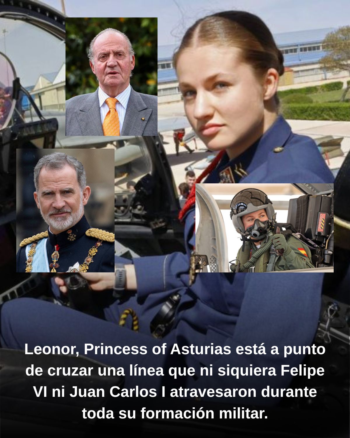 Leonor, Princess of Asturias está a punto de cruzar una línea que ni siquiera Felipe VI ni Juan Carlos I atravesaron durante toda su formación militar.