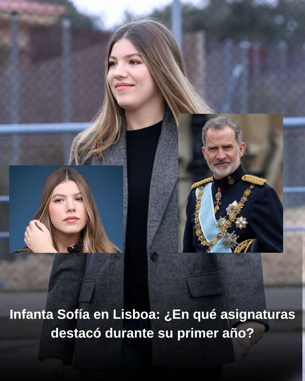 Infanta Sofía en Lisboa: ¿En qué asignaturas destacó durante su primer año?