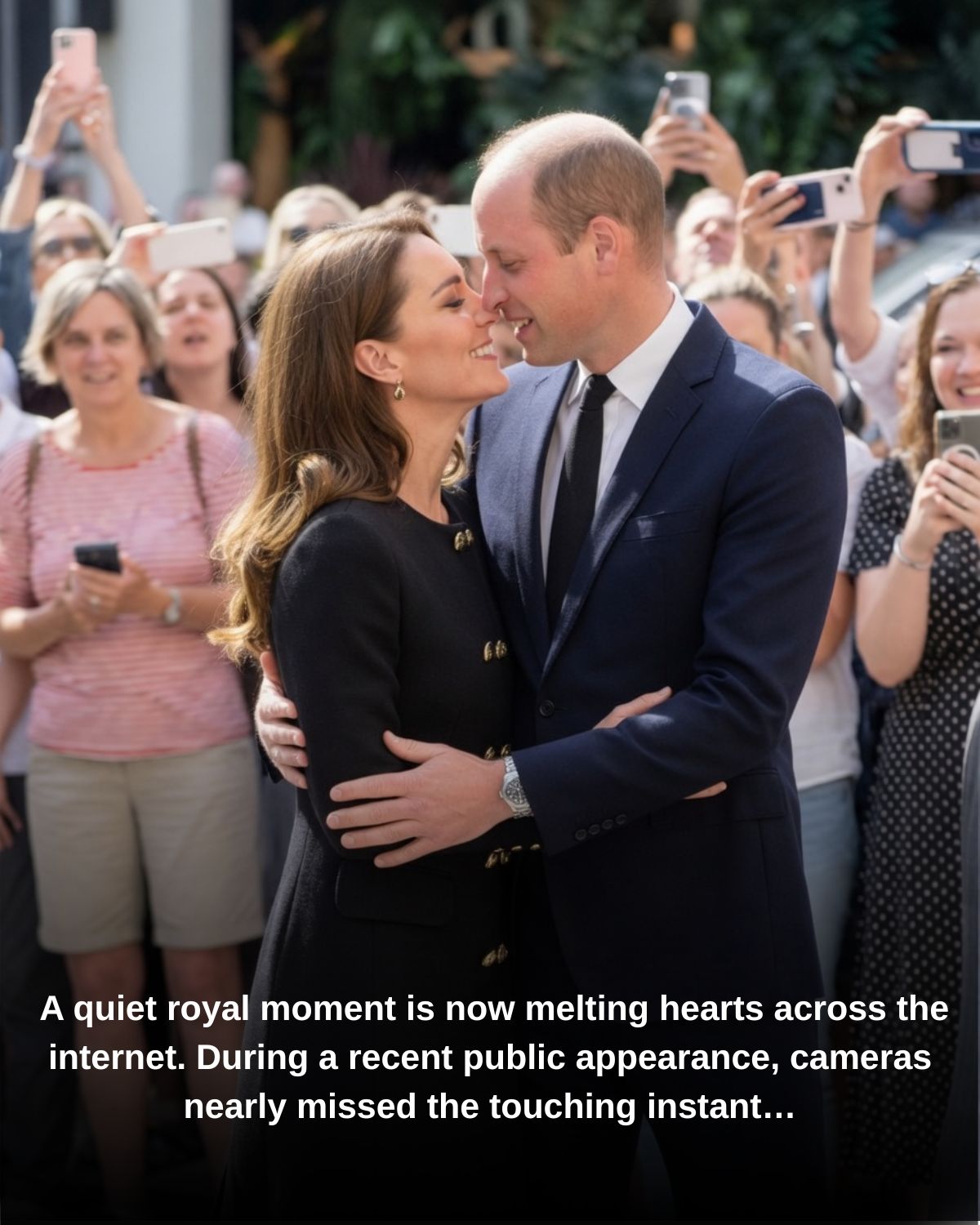 A quiet royal moment is now melting hearts across the internet. During a recent public appearance, cameras nearly missed the touching instant…