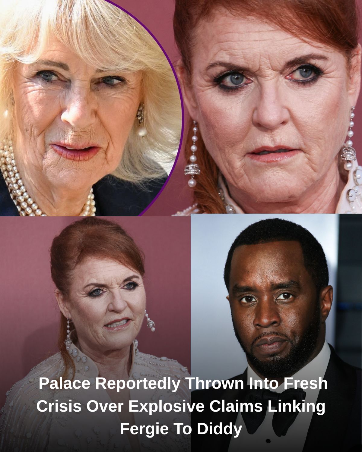 ‘Camillaโs furious, she genuinely thought that chapter of royal scandal was finally fading’: Queen Camilla is ‘mortified’ over Fergie and Diddy ‘romance’