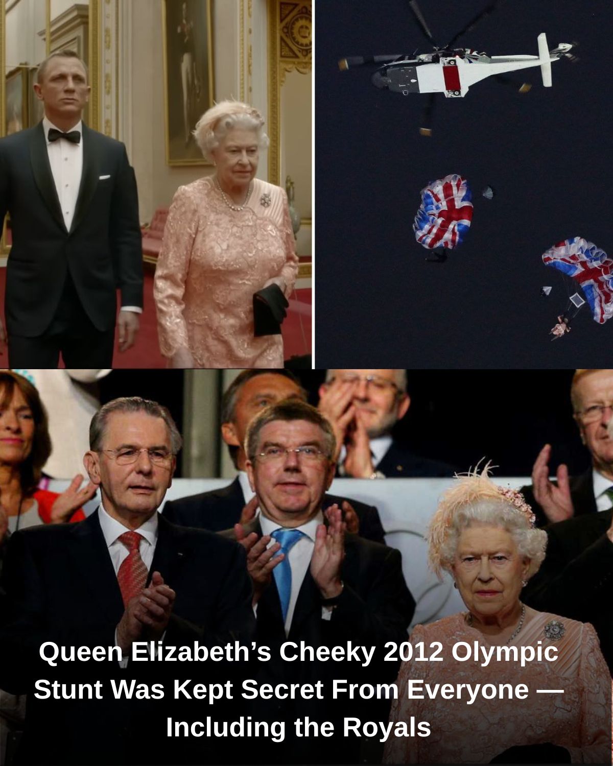 Queen Elizabeth’s Cheeky 2012 Olympic Stunt Was Kept Secret From Everyone — Including the Royals