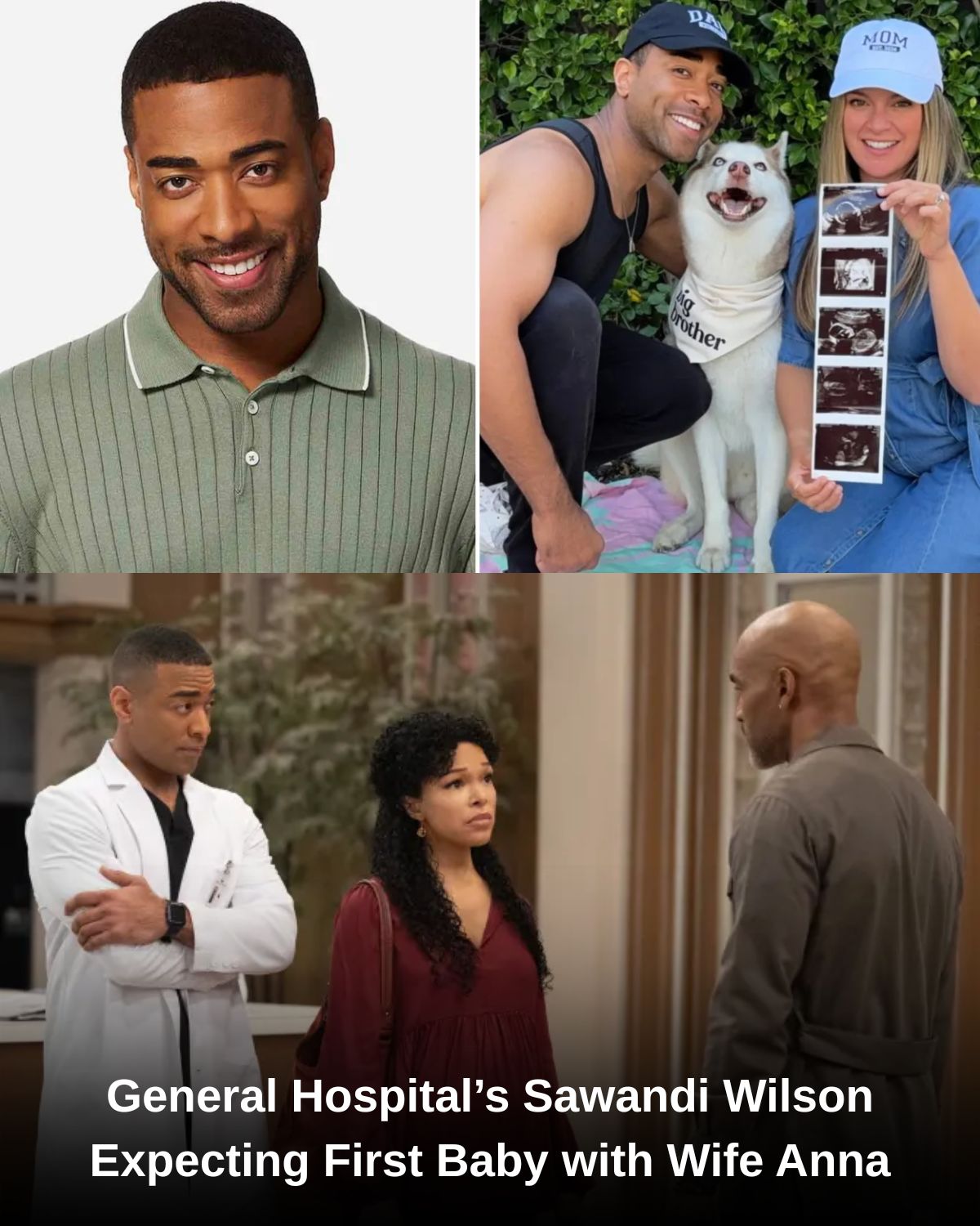 General Hospital’s Sawandi Wilson Expecting First Baby with Wife Anna