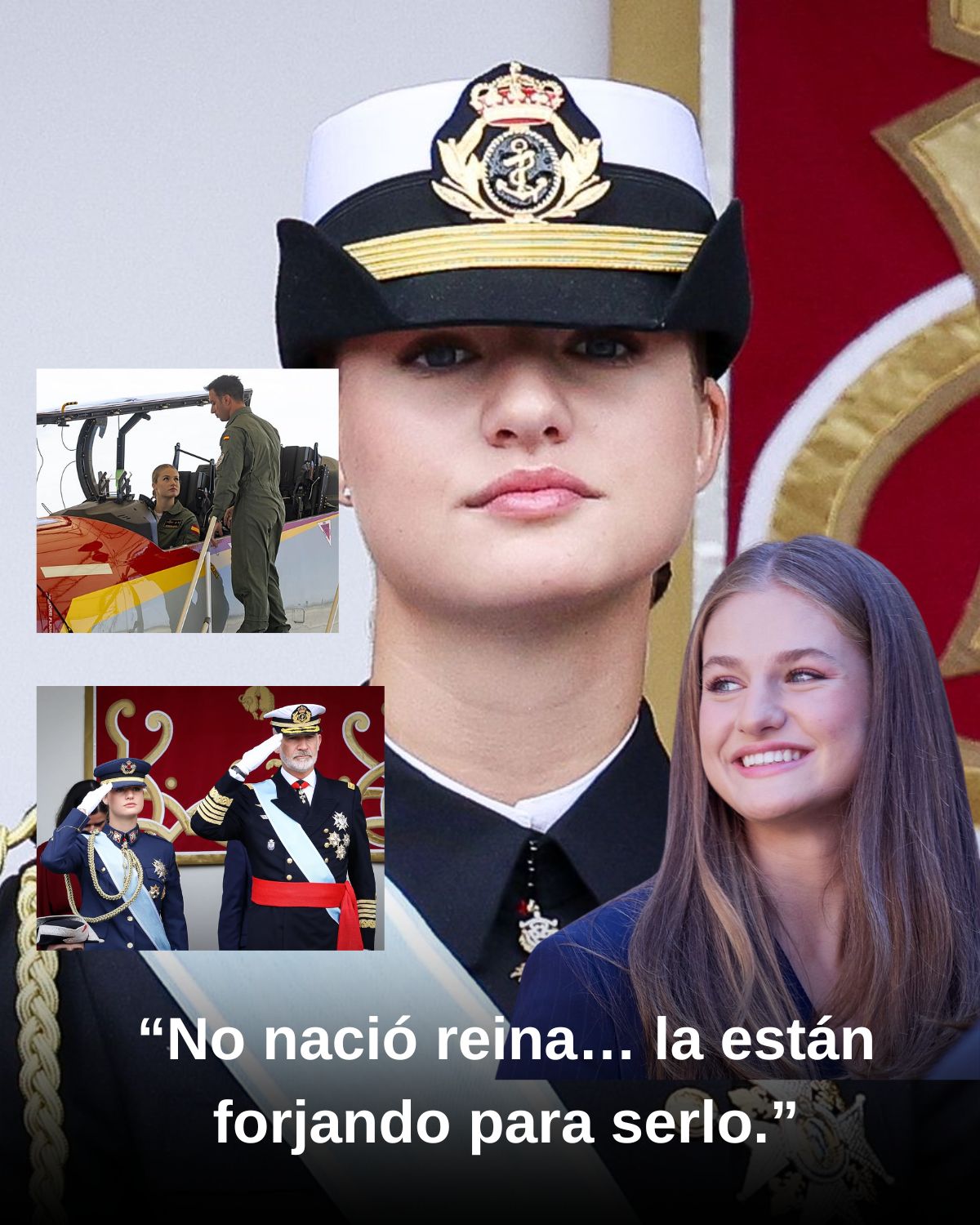 “No nació reina… la están forjando para serlo.”