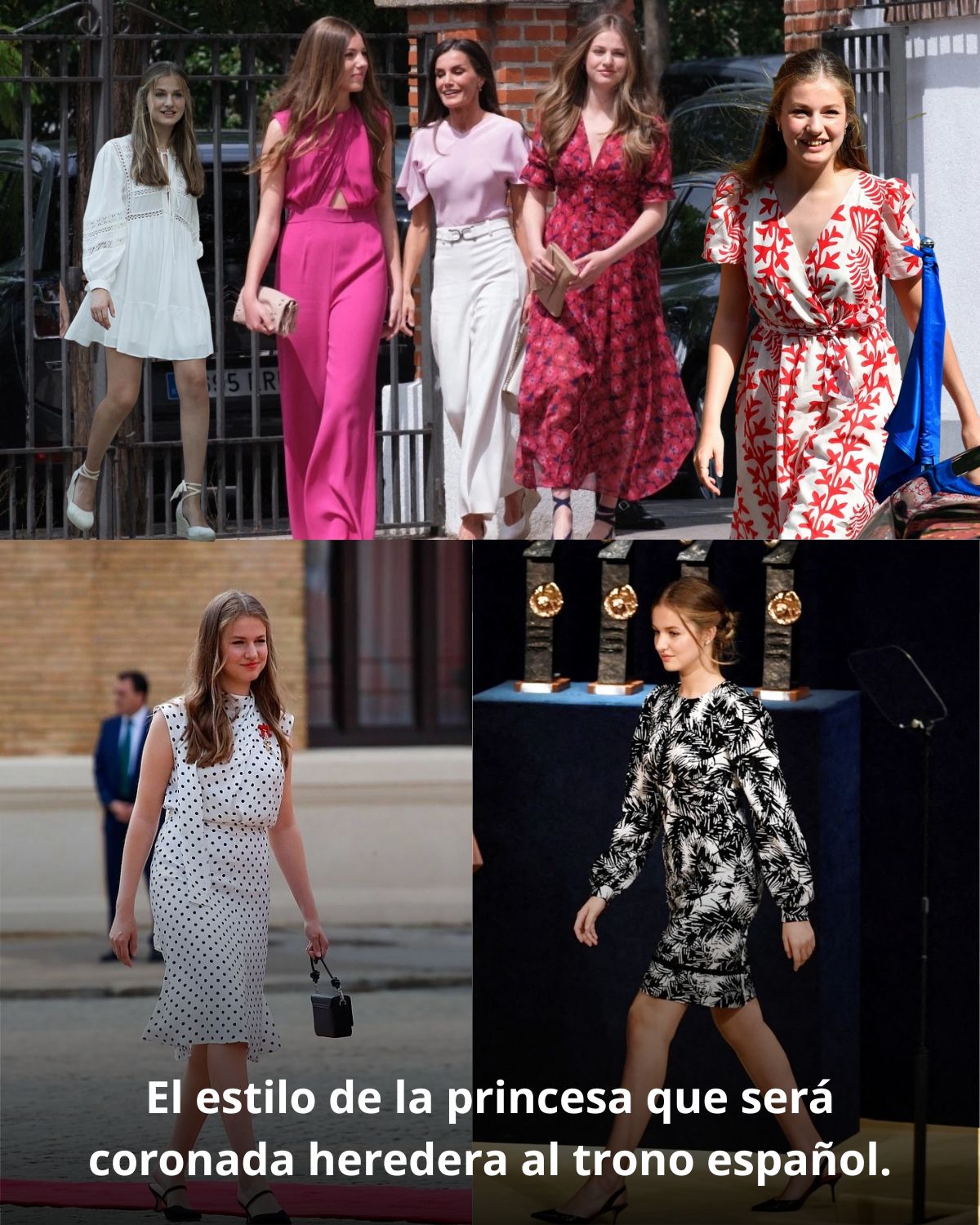 El estilo de la princesa que será coronada heredera al trono español.