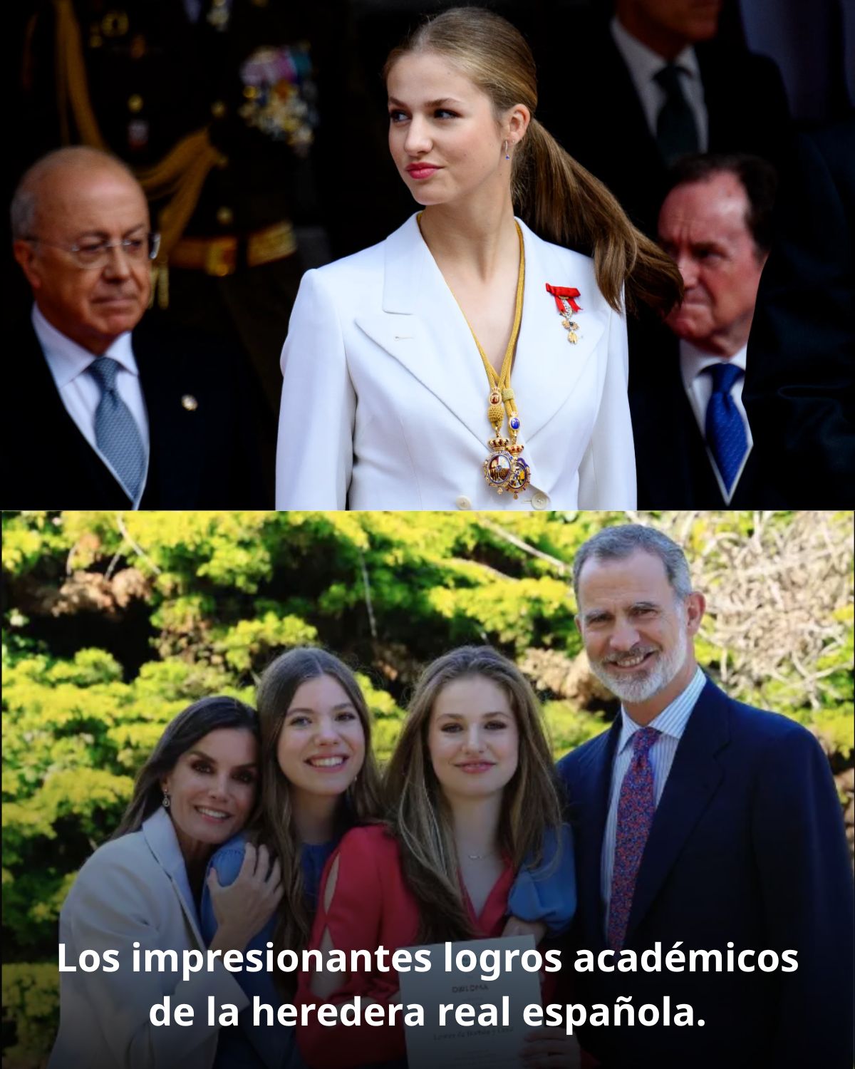 Los impresionantes logros académicos de la heredera real española.