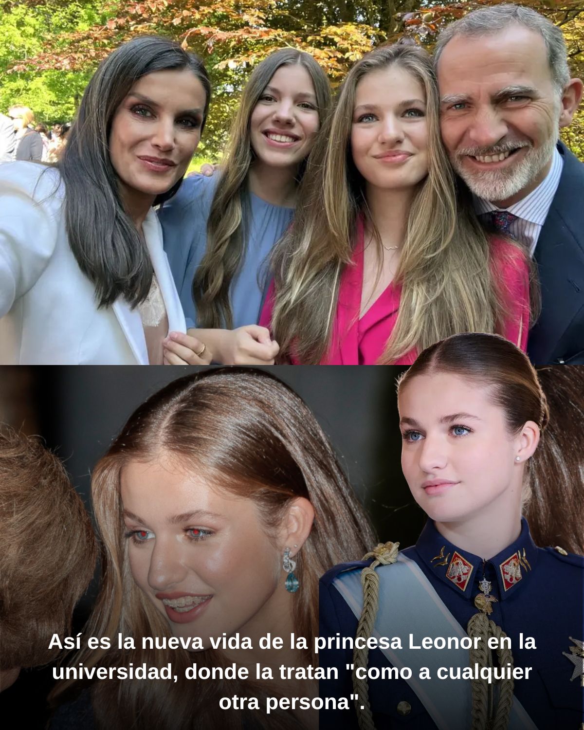 Asรญ es la nueva vida de la princesa Leonor en la universidad, donde la tratan “como a cualquier otra persona”.