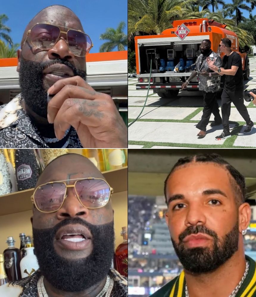 Rick Ross Raises Eyebrows with Gas Delivery Service While Unleashing New Diss at Drake—What’s Next?