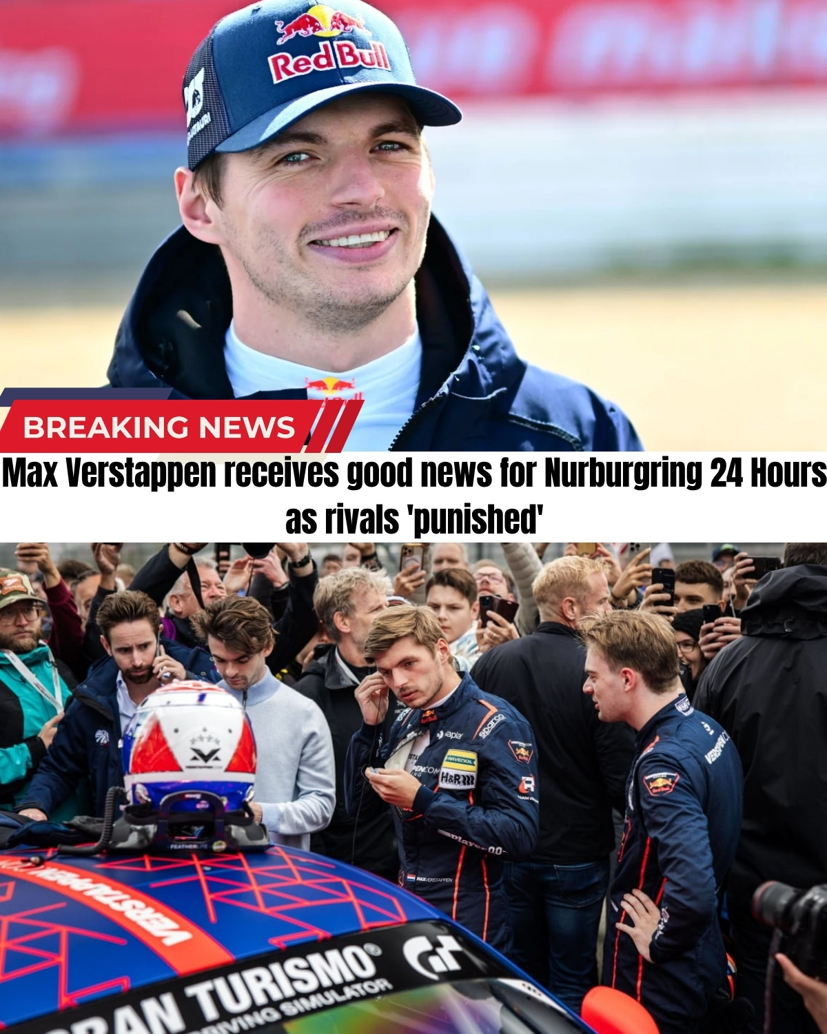 The Green Hell is in total chaos! 🚨 Just hours before the 24h marathon, organizers dropped a last-minute penalty bomb on Max Verstappen’s top rivals!