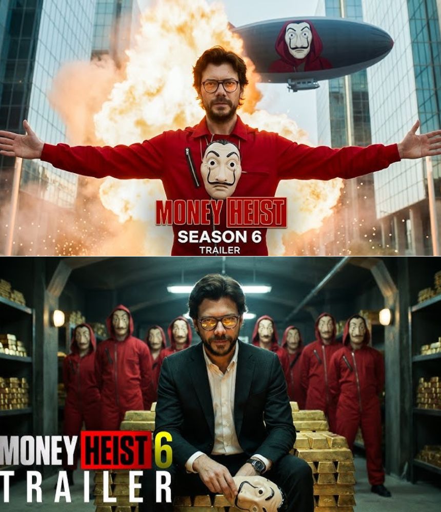 Money Heist: Season 6 — The World Heist | Álvaro Morte, Javier Bardem, | Concept Trailer
