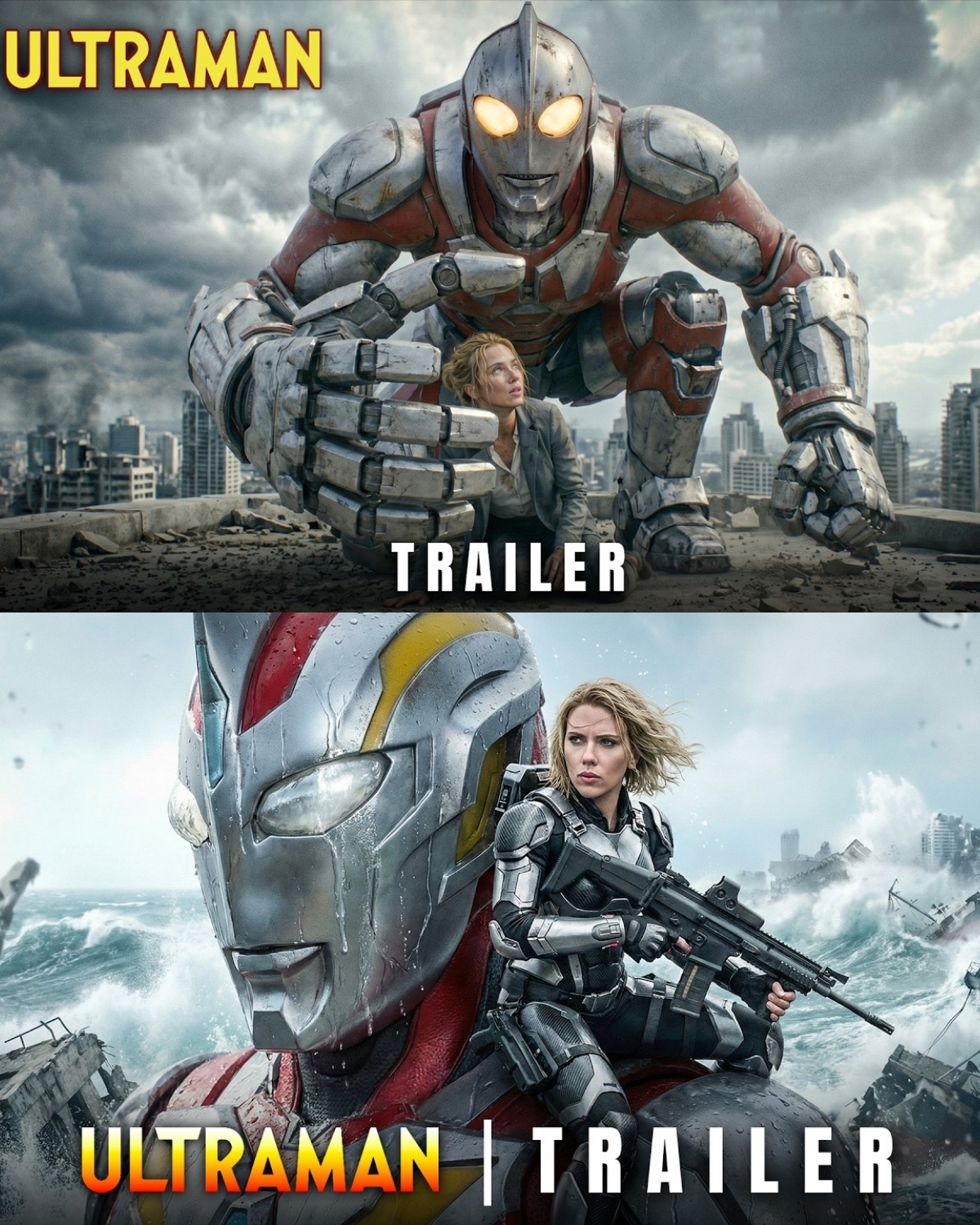 ¡Alerta de impacto mundial en la industria del cine! El internet acaba de entrar en un colapso absoluto tras la inesperada revelación del primer tráiler conceptual de “Ultraman” (2027) presentado en una exclusiva gala en Los Ángeles.