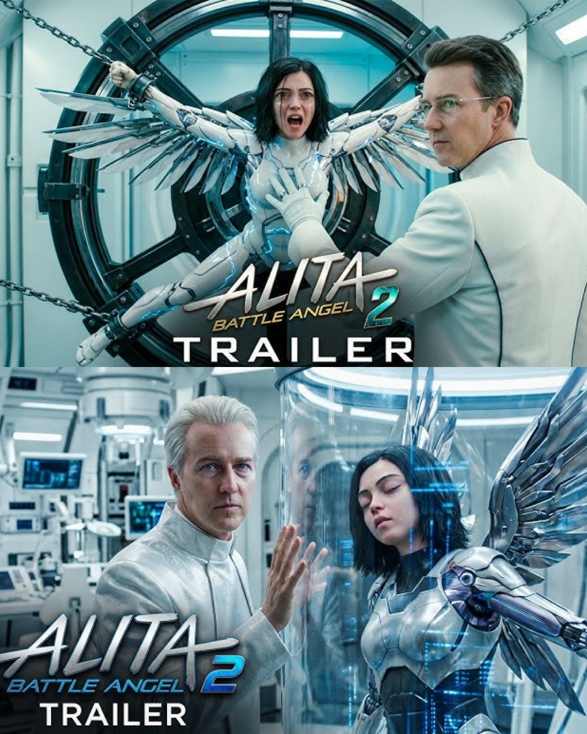 ¡Paren todo! Después de años de espera, se ha revelado el tráiler conceptual de “Alita: Battle Angel 2” (2026) y lo que hemos visto es simplemente de otro planeta. Rosa Salazar regresa como nuestra heroína favorita, ¡pero esta vez se le unen los titanes Charlize Theron y Edward Norton!
