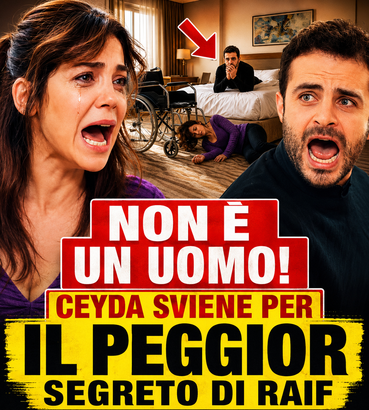 LA FORZA DI UNA DONNA: Ceyda sviene durante la luna di miele dopo la terribile scoperta su Raif!