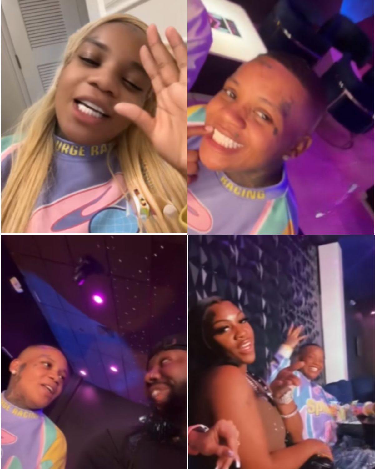 Victoria Woods Debuts Blonde Wig Transformation Before Link-Up With “The Baddies”
