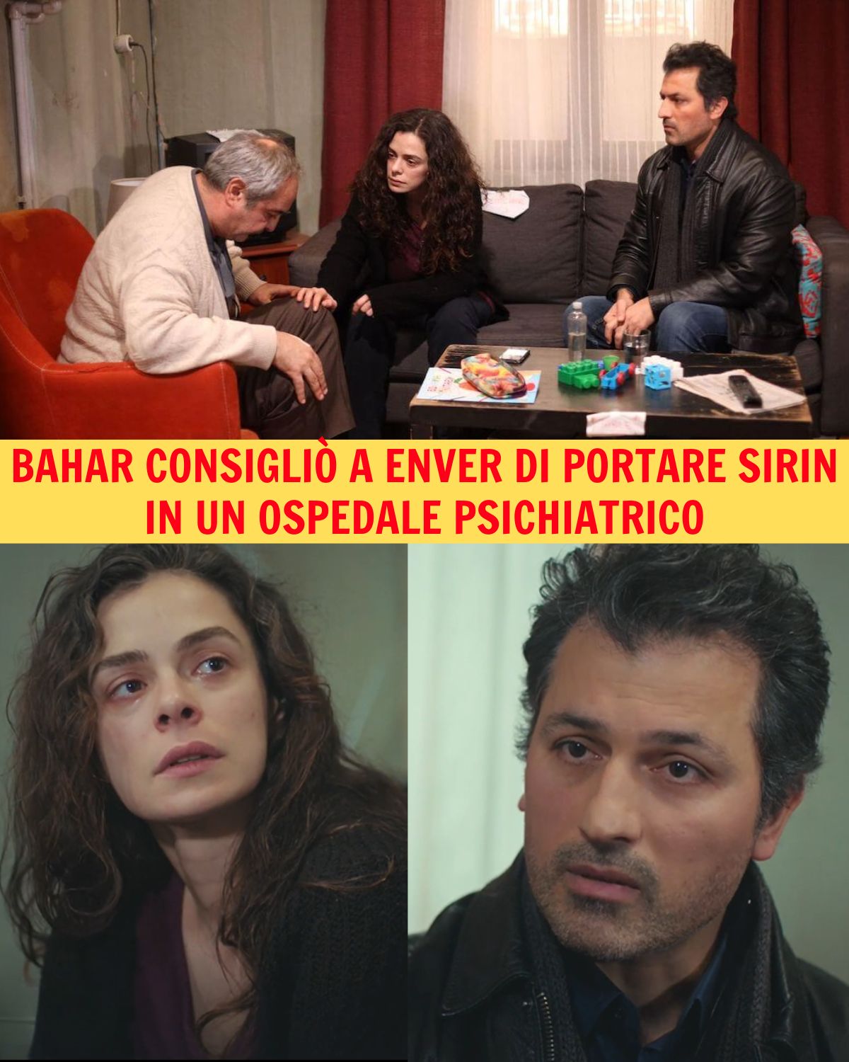 Sirin nel caos totale: il medico ordina il ricovero, ma lei sparisce nel nulla