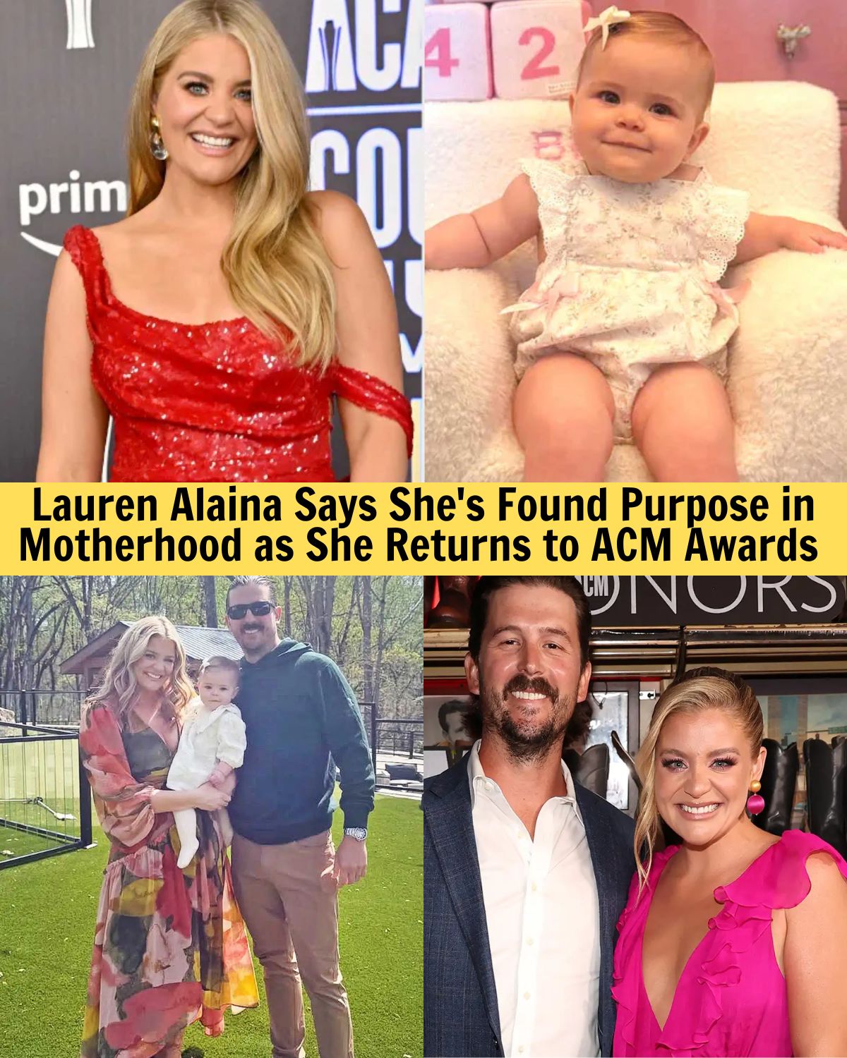 A Year After Her Emotional Viral Post, Lauren Alaina Returned to the ACM Awards Looking Like a Completely Different Person