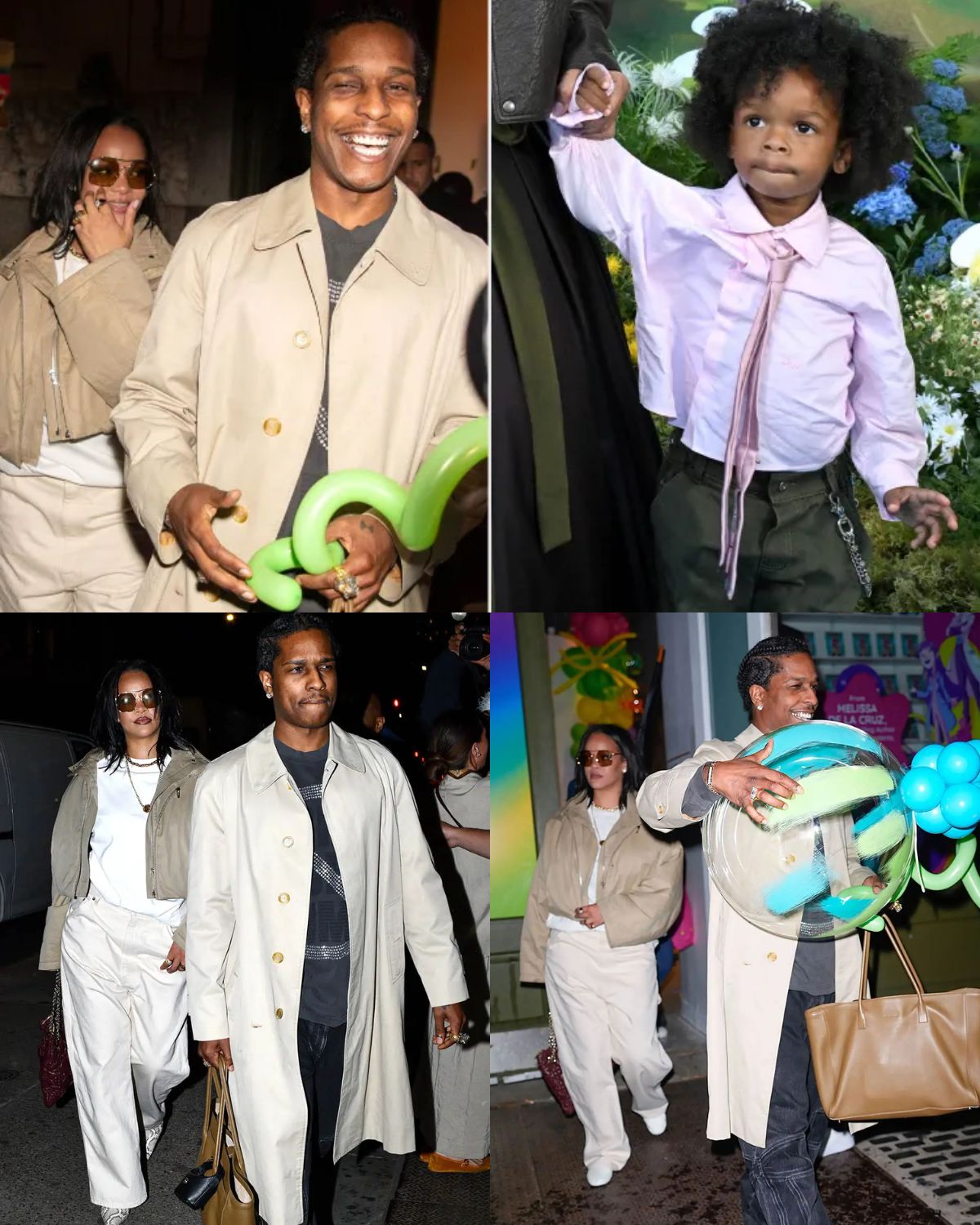 Rihanna and A$AP Rocky Throw Over-the-Top Slime Birthday Bash for Son RZA’s 4th