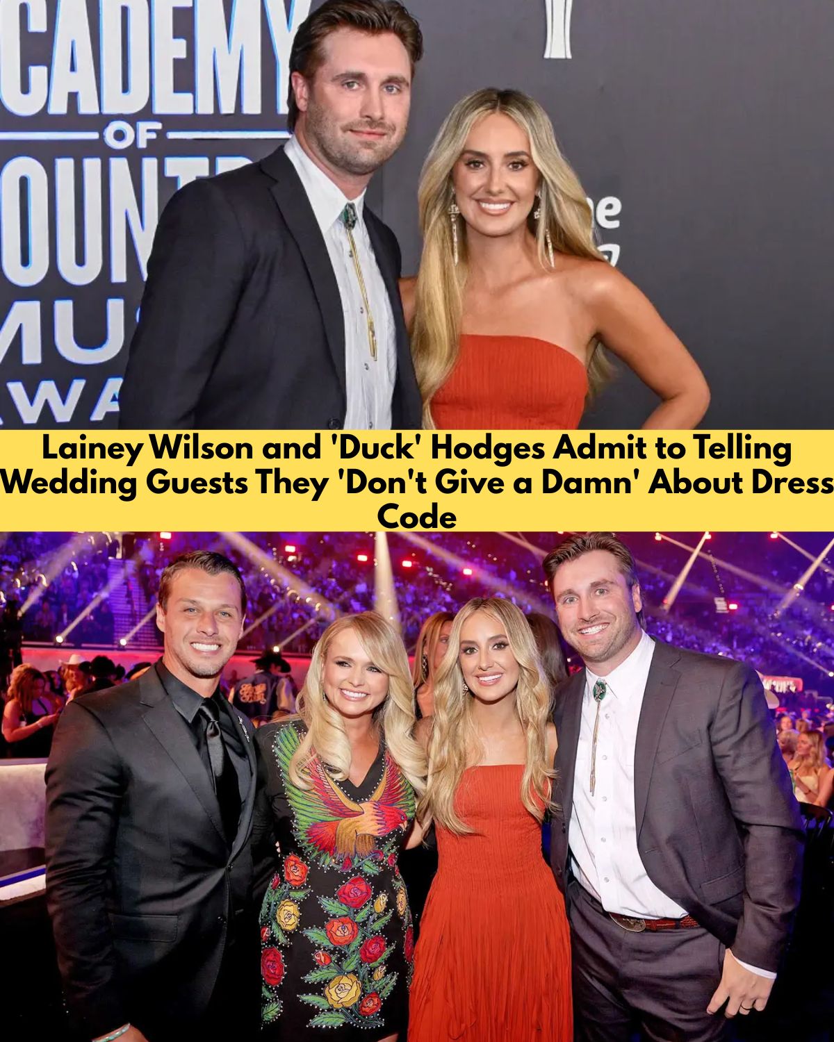 Lainey Wilson Told Wedding Guests “We Don’t Give a Damn” About the Dress Code — and Fans Love the Chaos