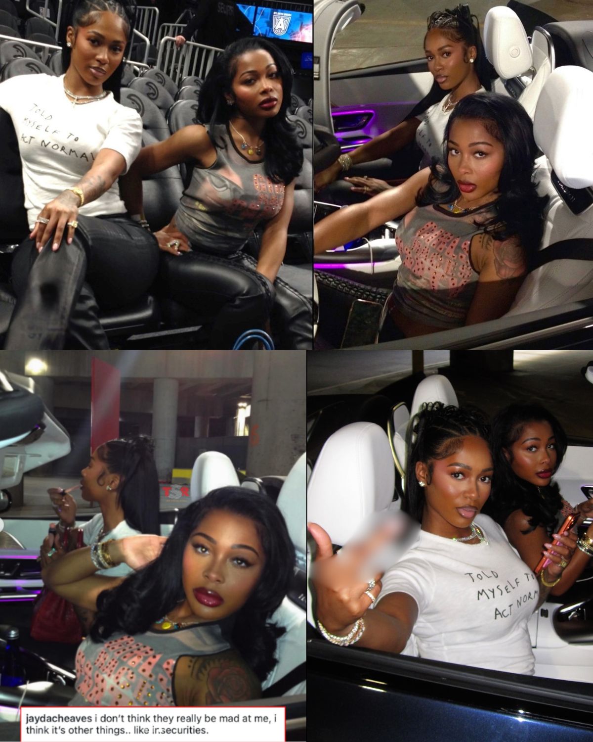 Jada Cheaves Pops Out Courtside With Dess Dior At Angel Reese’s Atlanta Dream Game — Fans Couldn’t Stop Watching