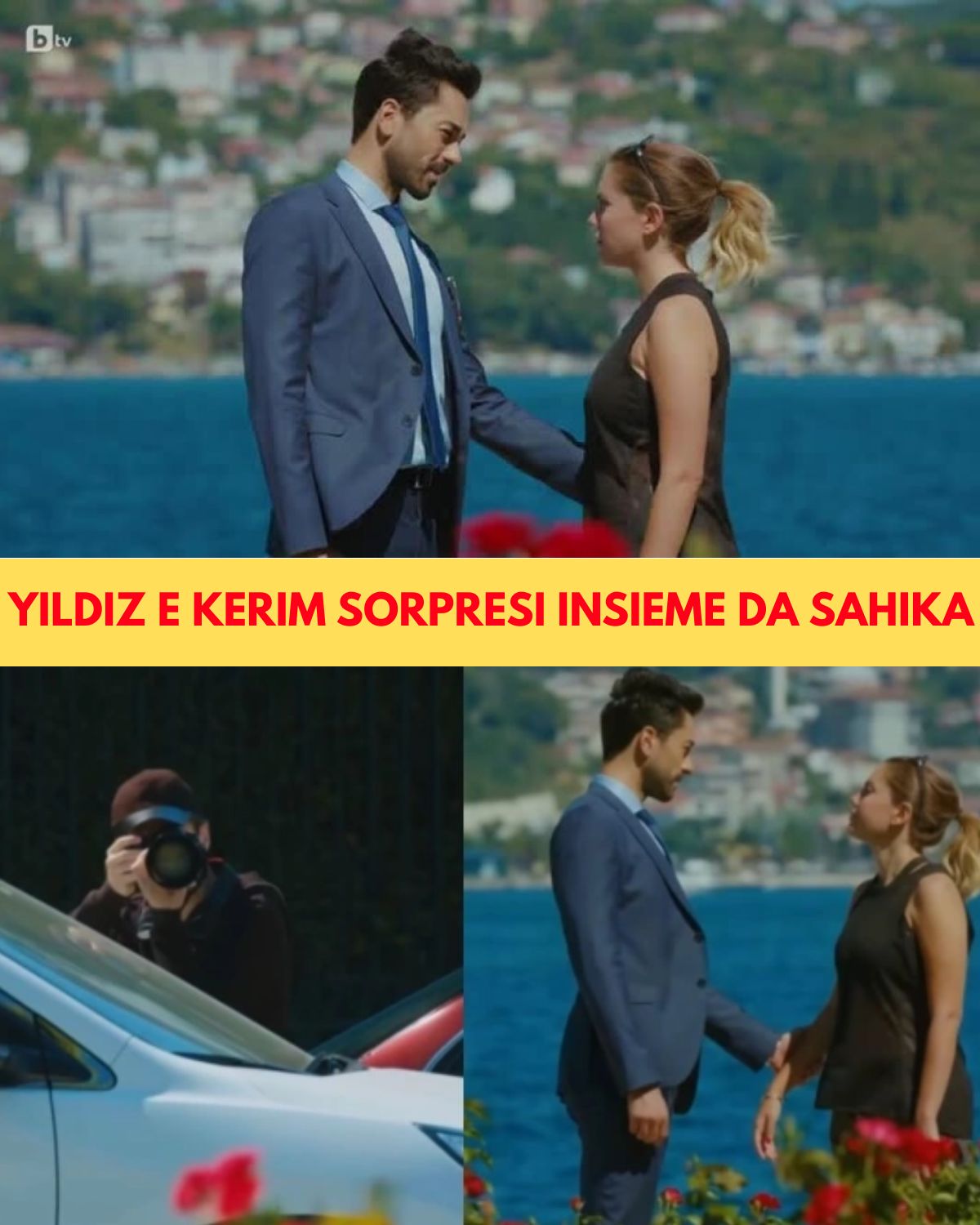 Ekinci li sorprende insieme: Yilmaz e Kerim ormai non riescono più a nascondersi