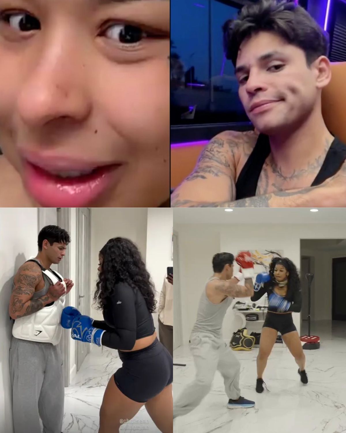 “Cashon Rock CLAPS BACK at Ryan Garcia After He Claims He Made Her a Boxing Star 😳 ‘Don’t Take Credit For My Grind!’”