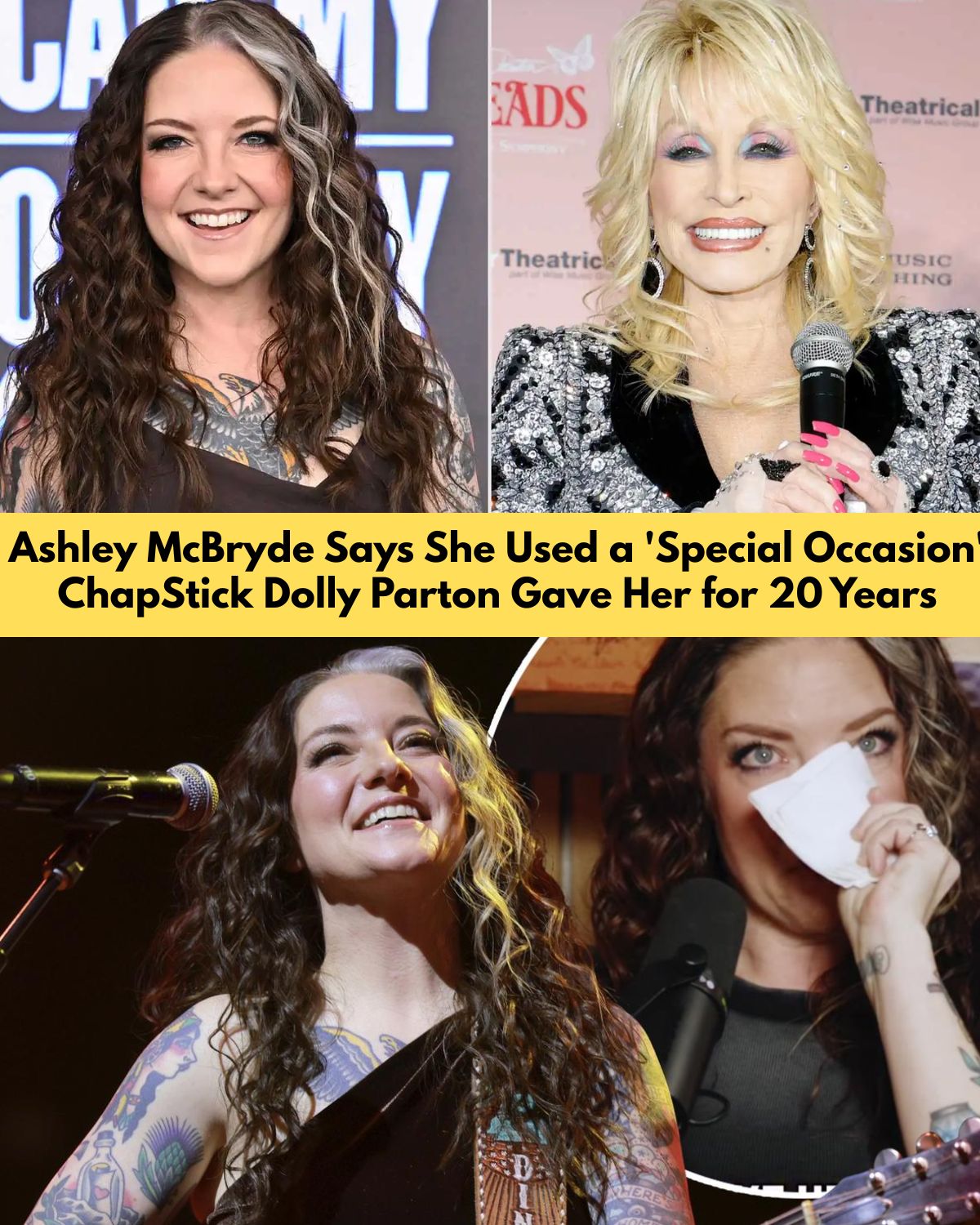 Ashley McBryde Kept One Tiny Gift From Dolly Parton for 20 Years — and Fans Are Emotional Over It