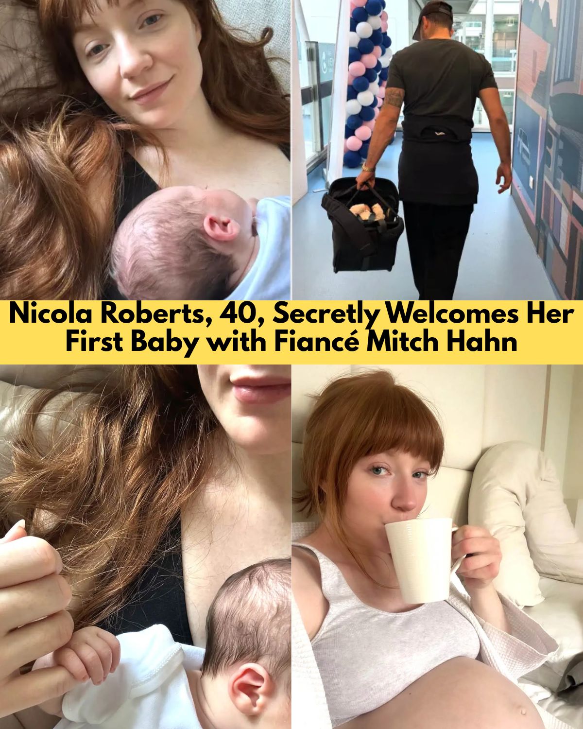 Pop Star Nicola Roberts Secretly Welcomed Her First Baby Without Anyone Knowing