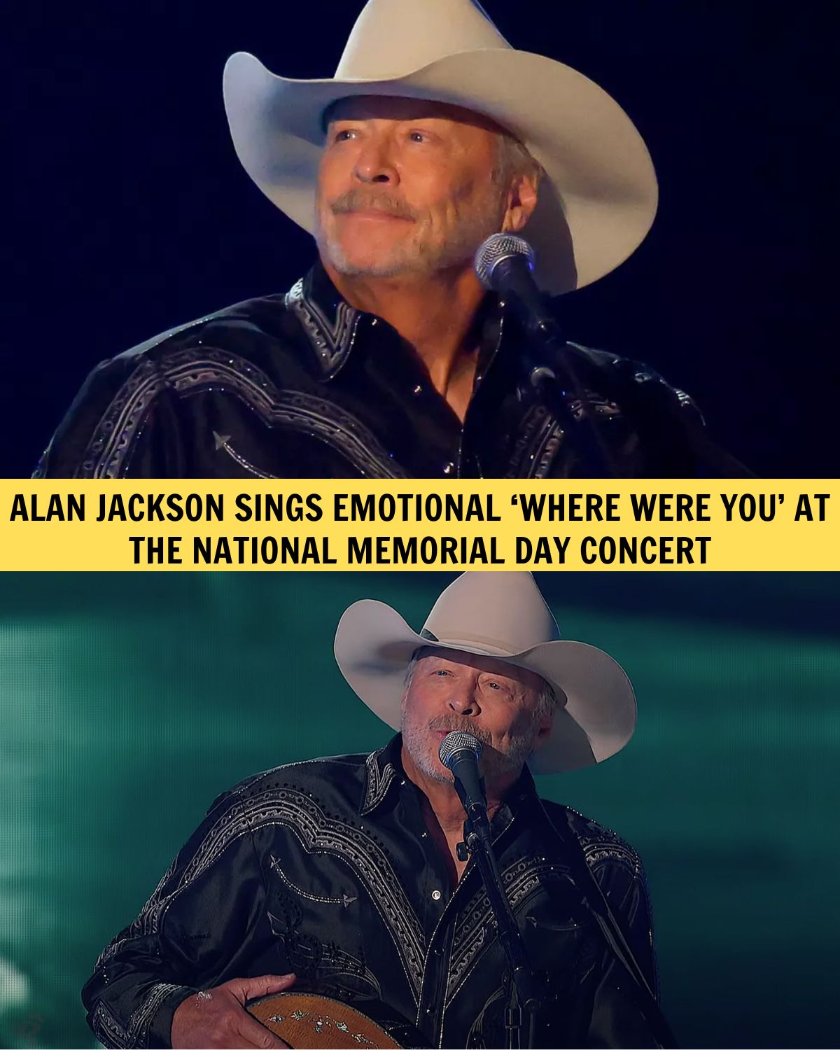 Alan Jackson Left Fans in Tears With Rare Memorial Day Performance — and Many Think It Meant More Than Ever